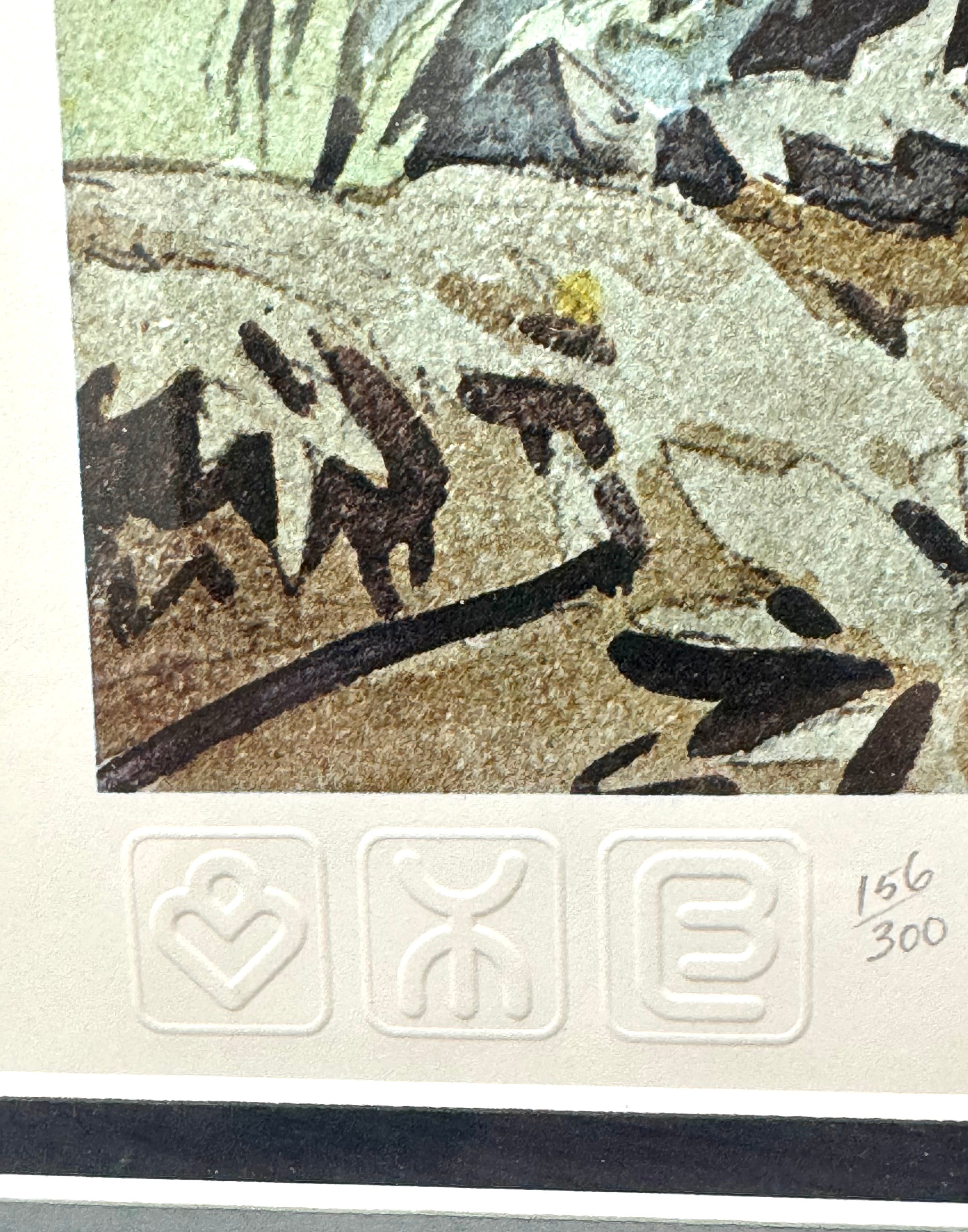 A.J. CASSON 'Baptiste Lake' Limited Edition Signed Print