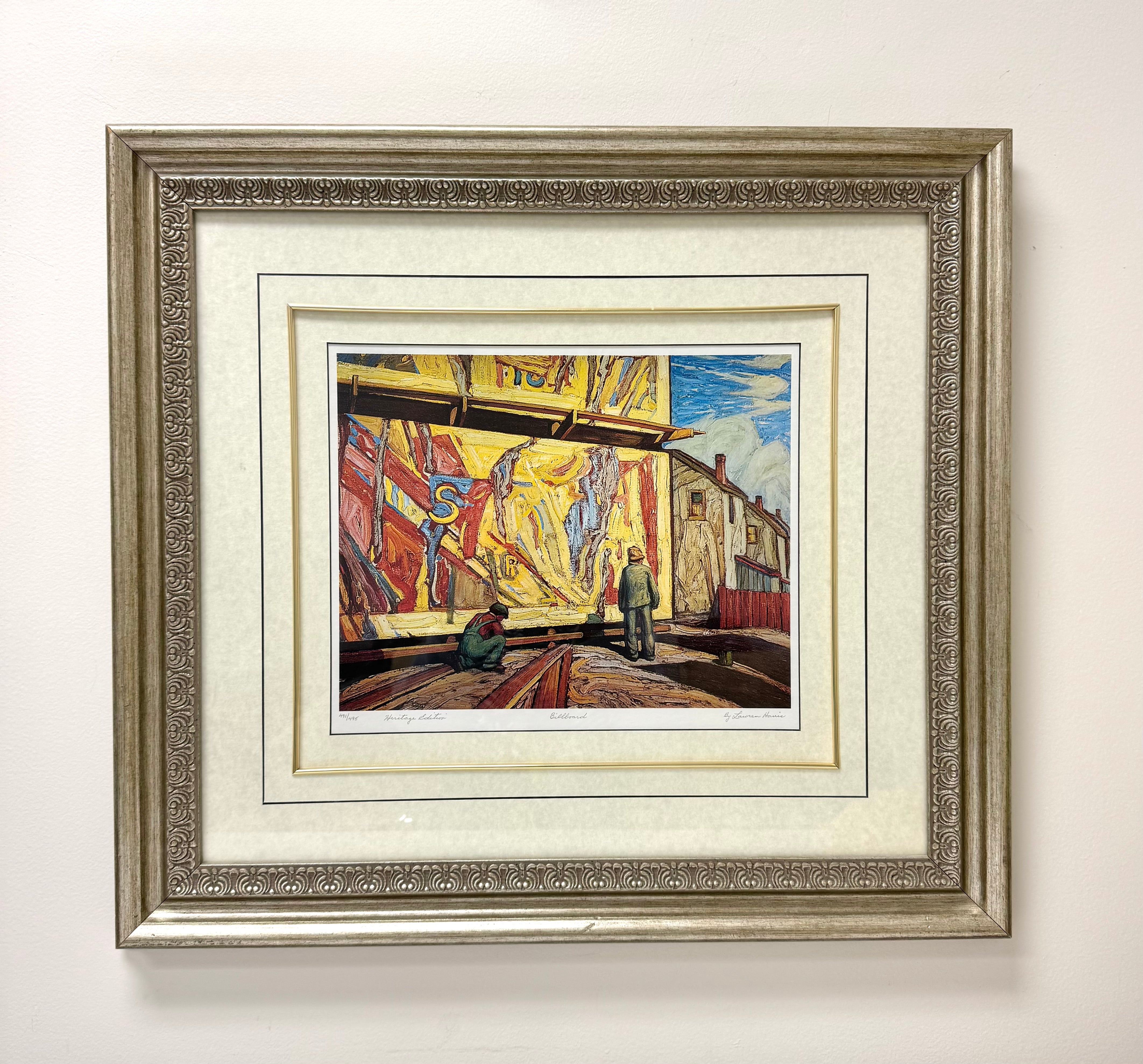 LAWREN HARRIS 'Billboard' Limited Edition Signed Print
