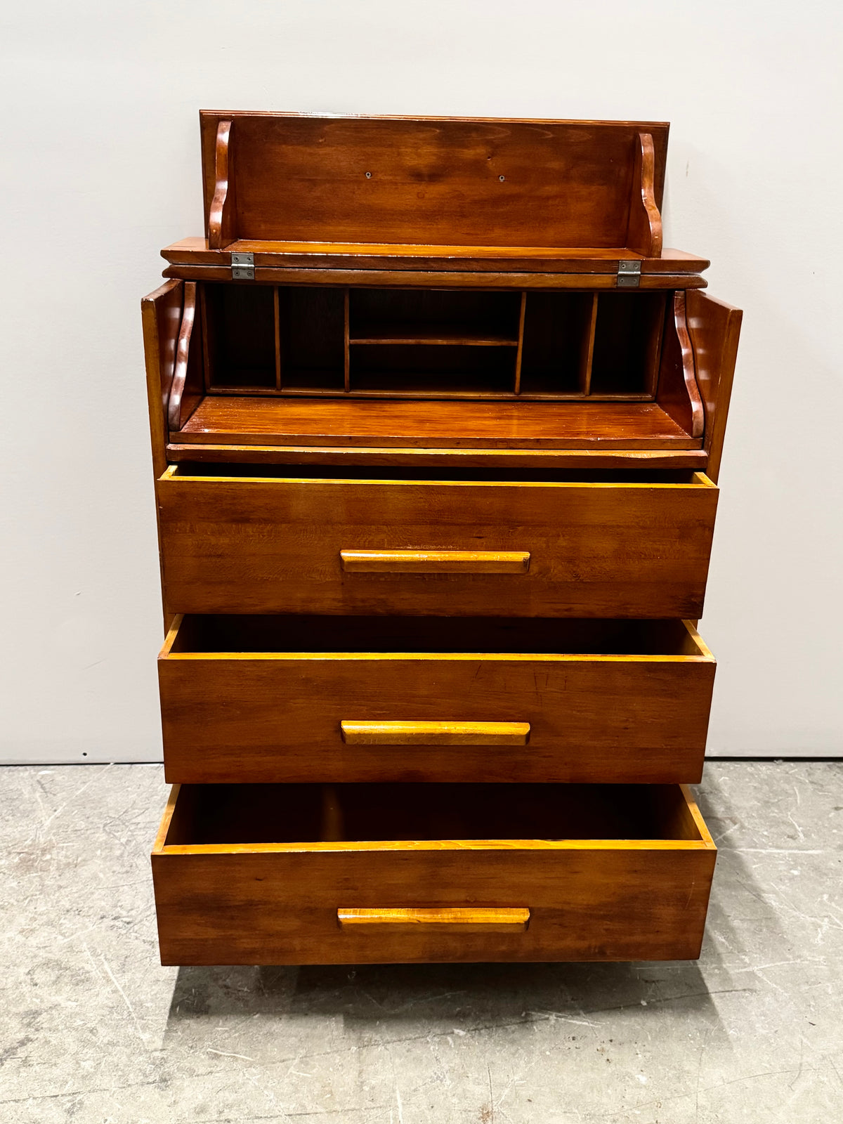 *HOLD* Vintage Drop-front Secretary Chest
