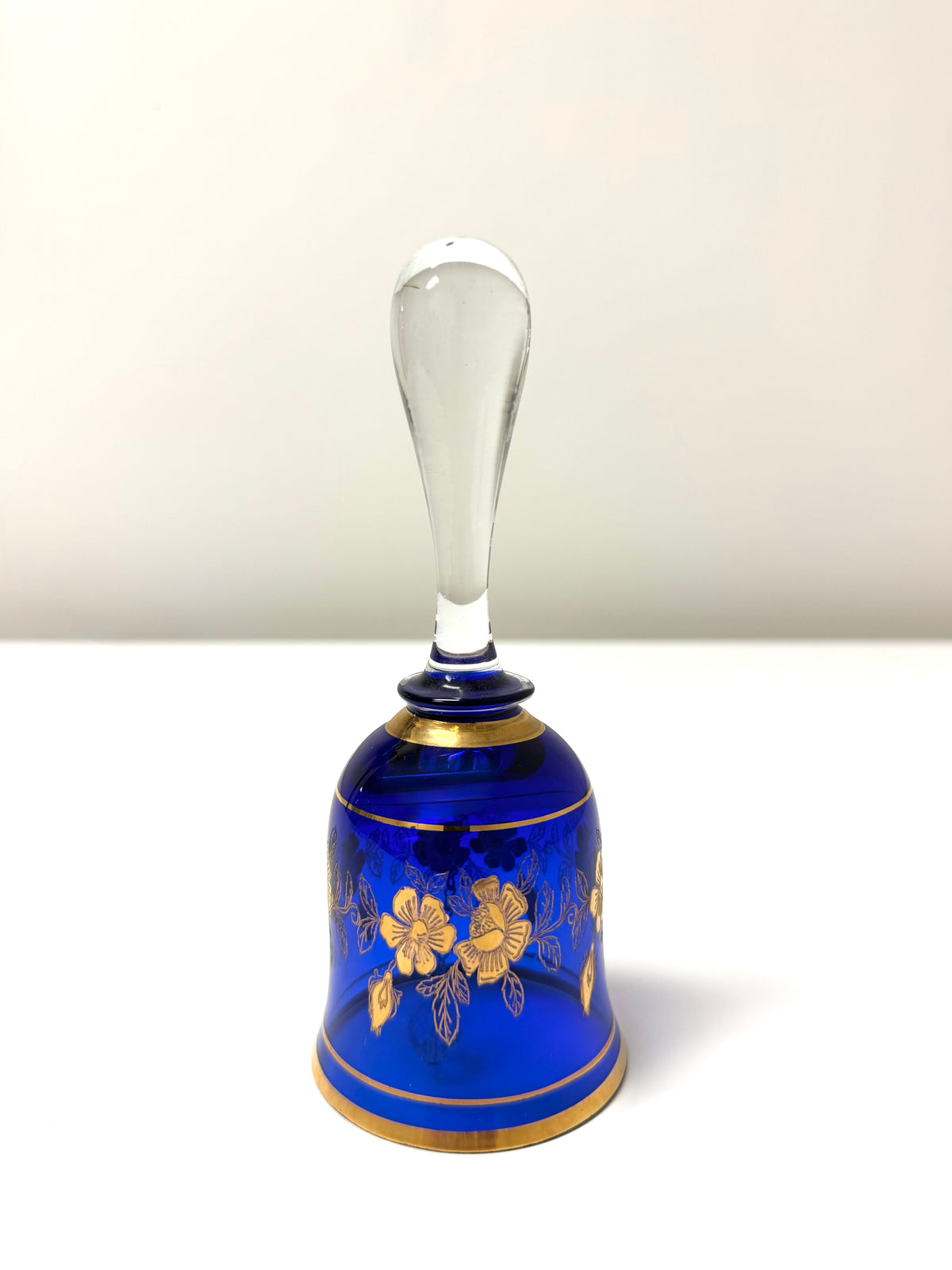 Cobalt Crystal Dinner Bell