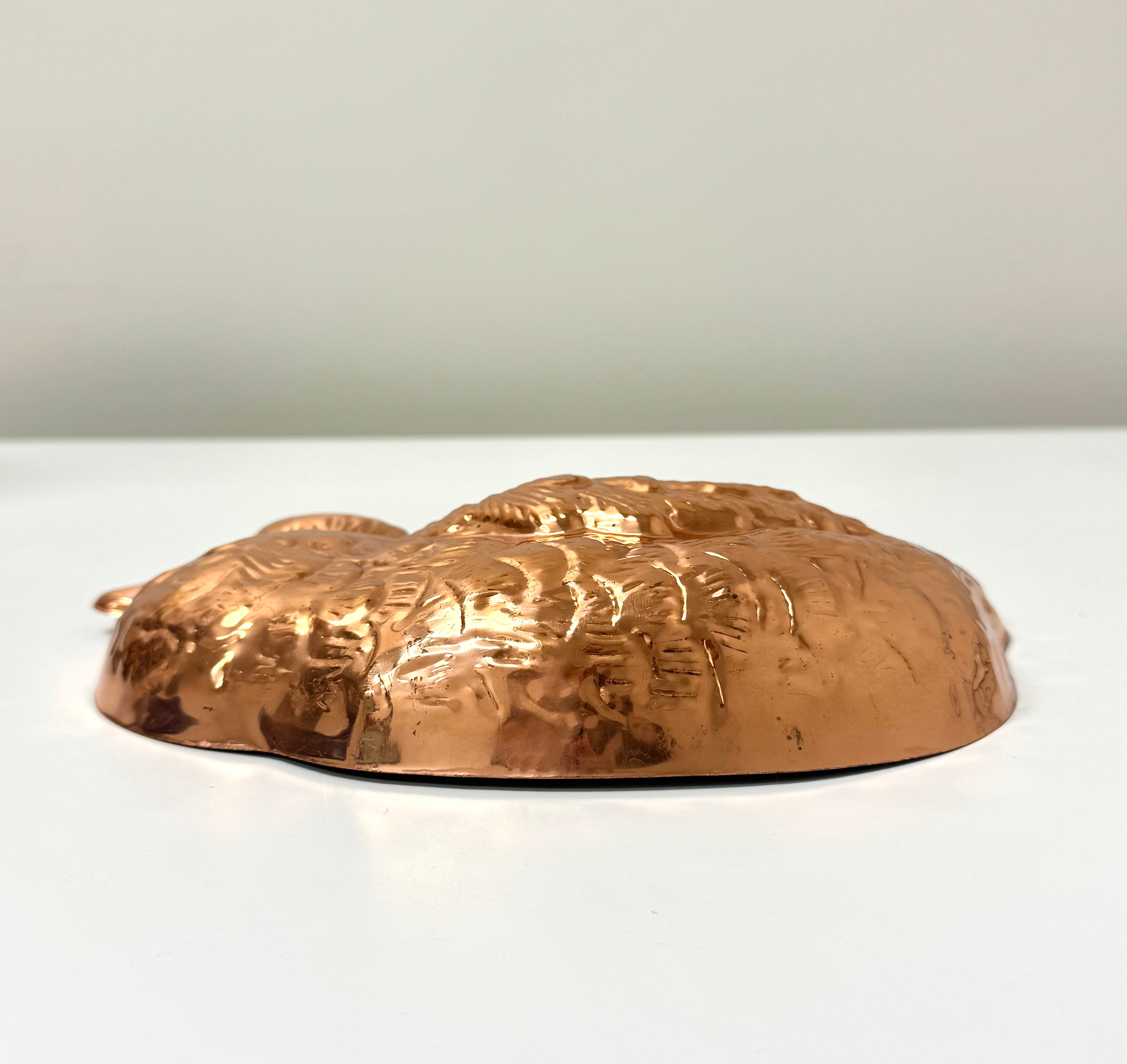 Copper Duck Jelly Mould