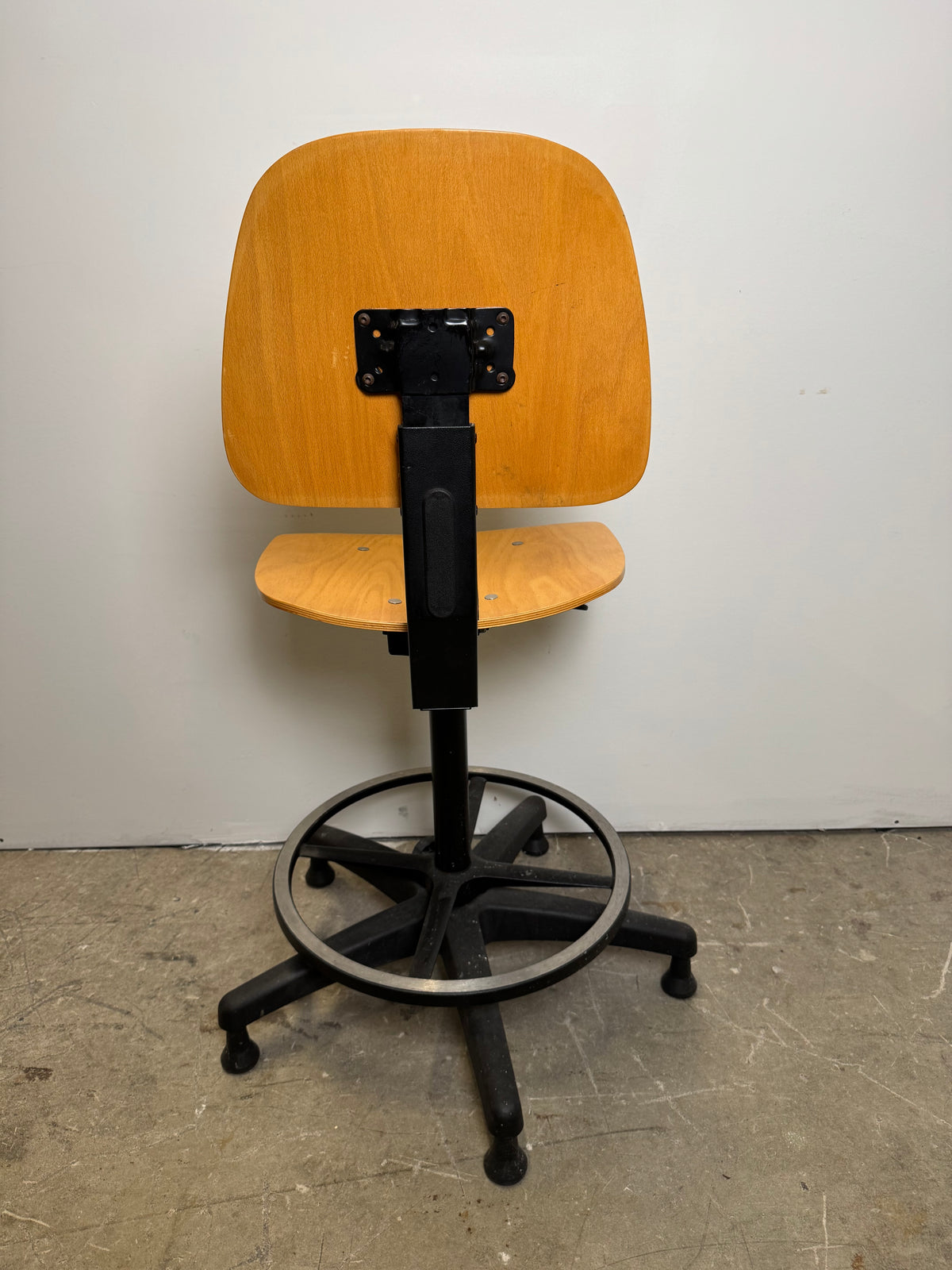 Beech Bentwood Adjustable Stool