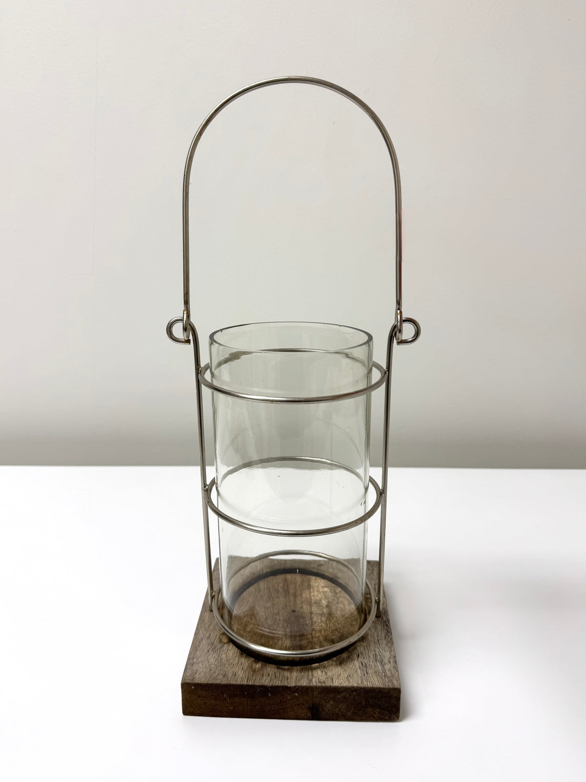 Silver Metal Cage Hurricane