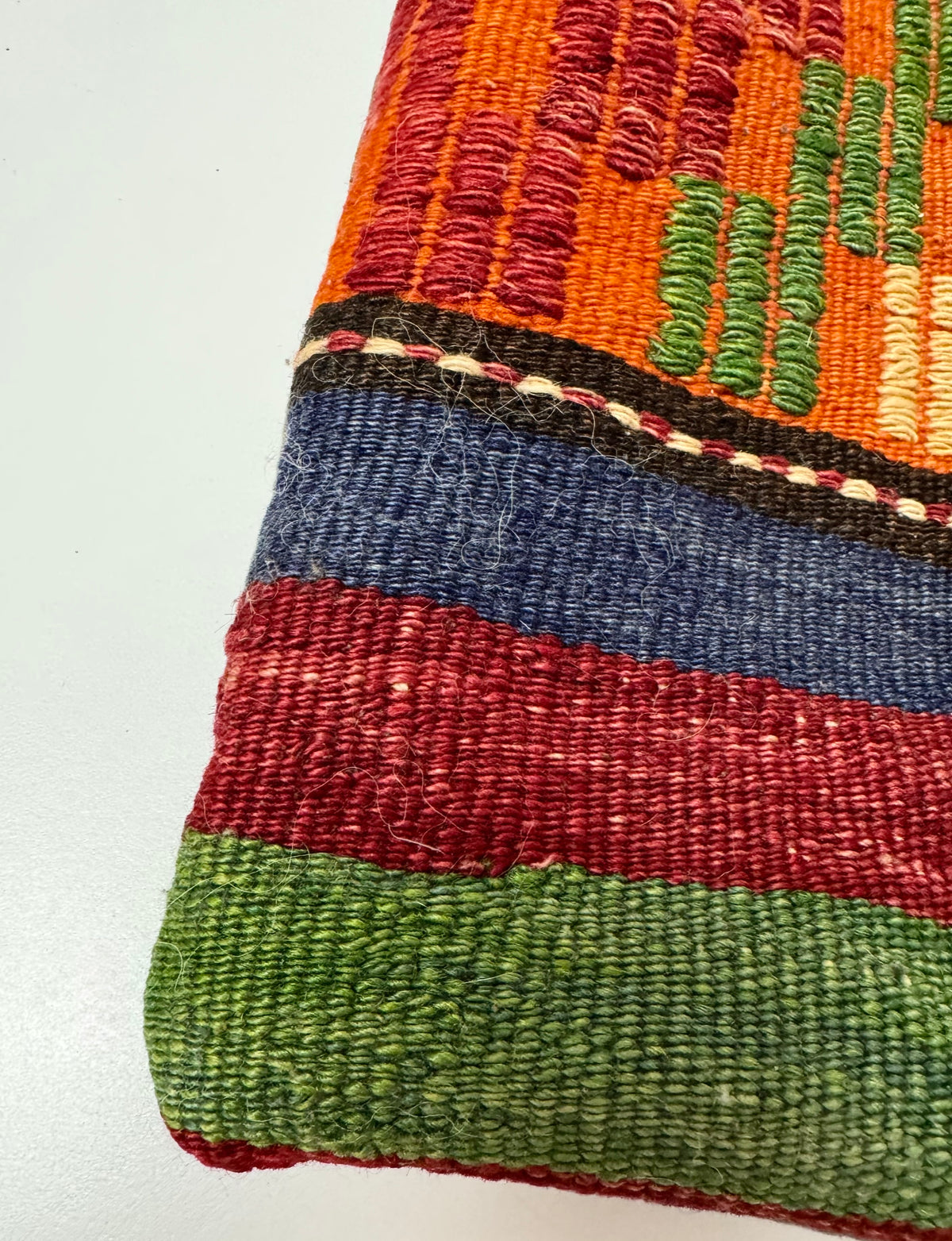Vintage Turkish Kilim 19" Pillow Cover