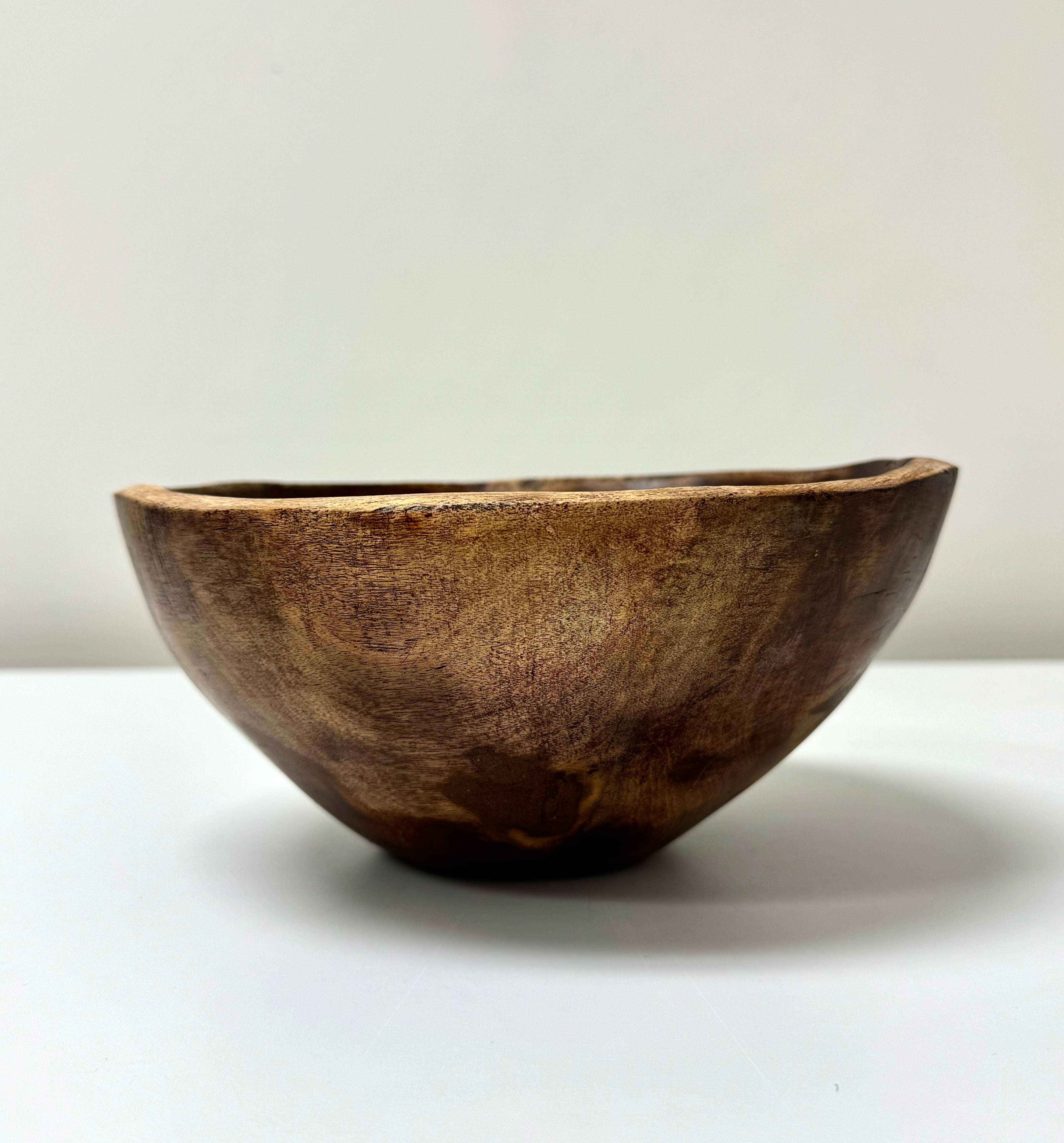 Rustic Wooden Bowl