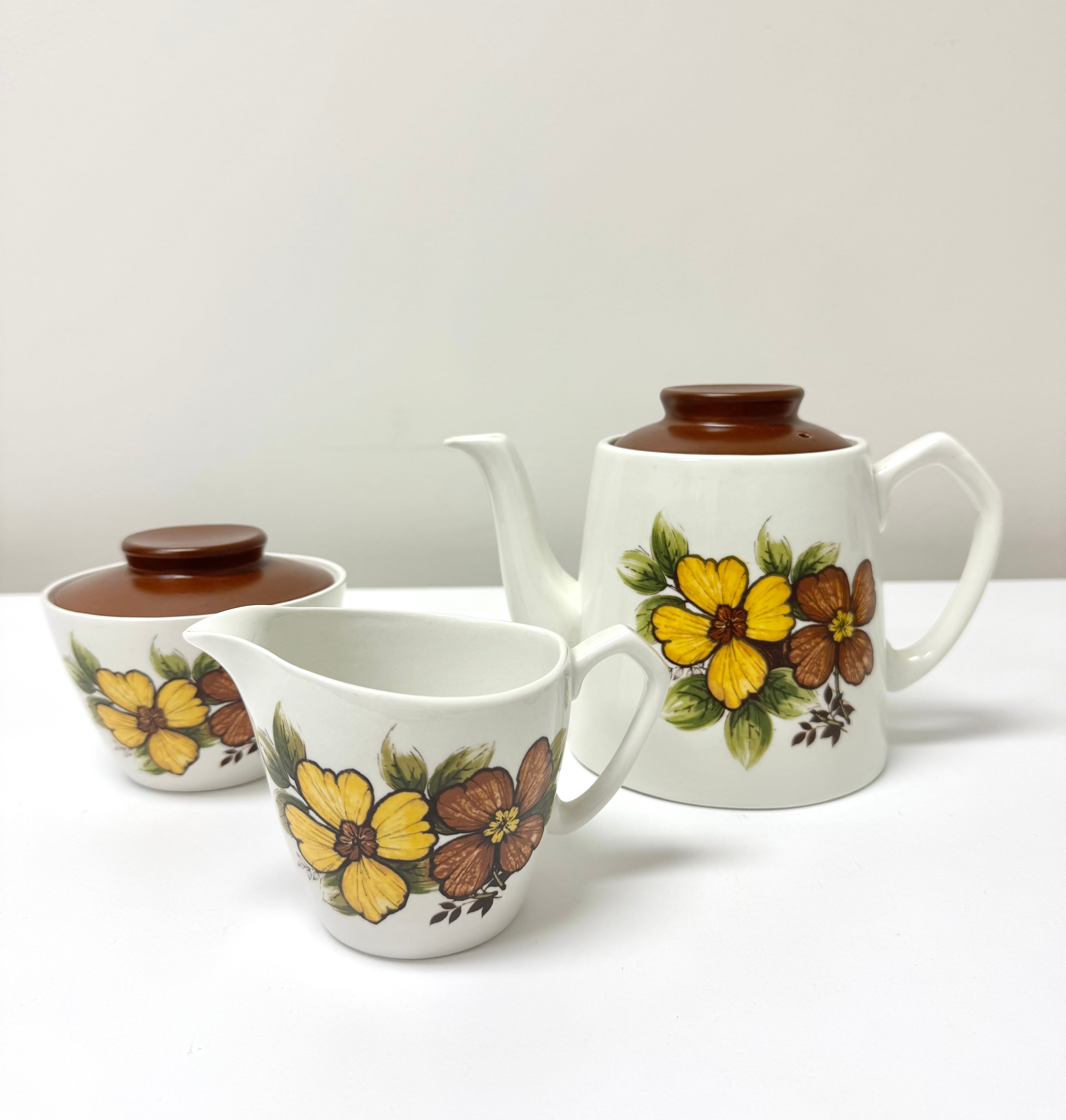 Vintage MYOTT 'Woodstock' Dinnerware Set for 4