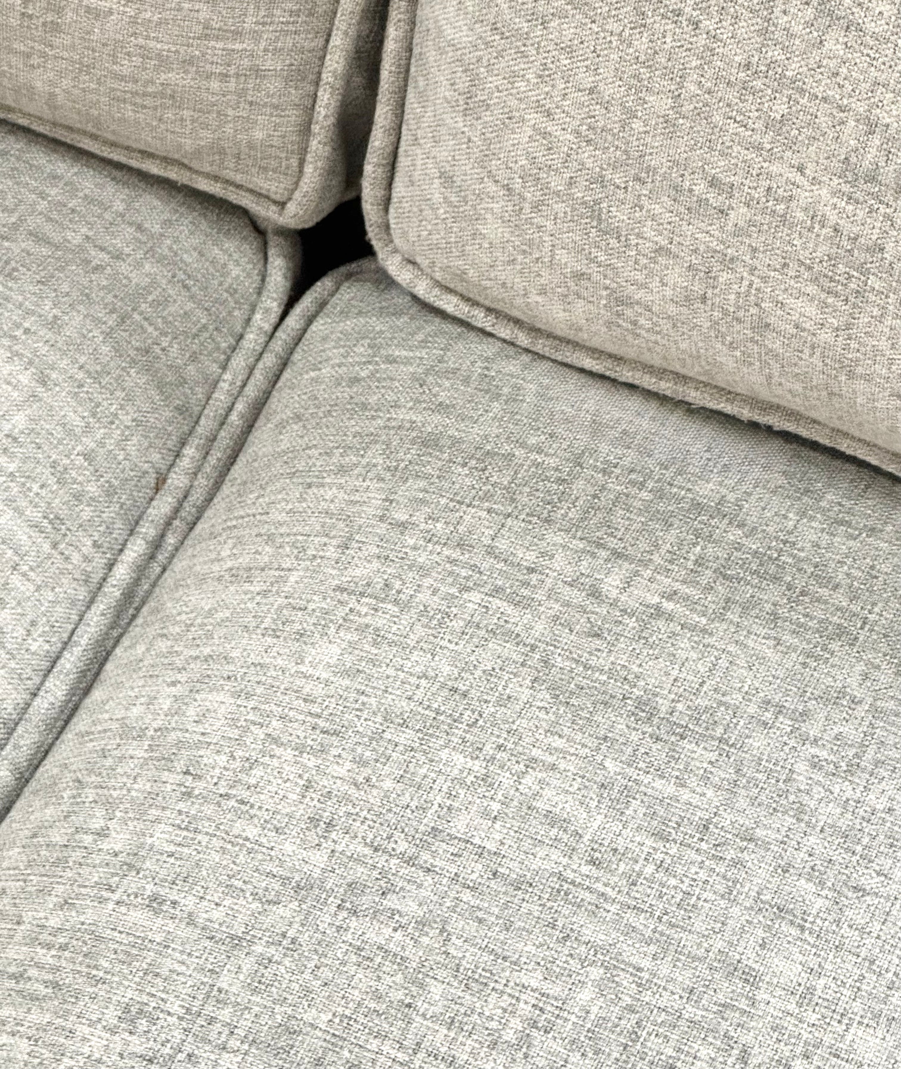 URBAN BARN Silver Gray Sofa Chaise