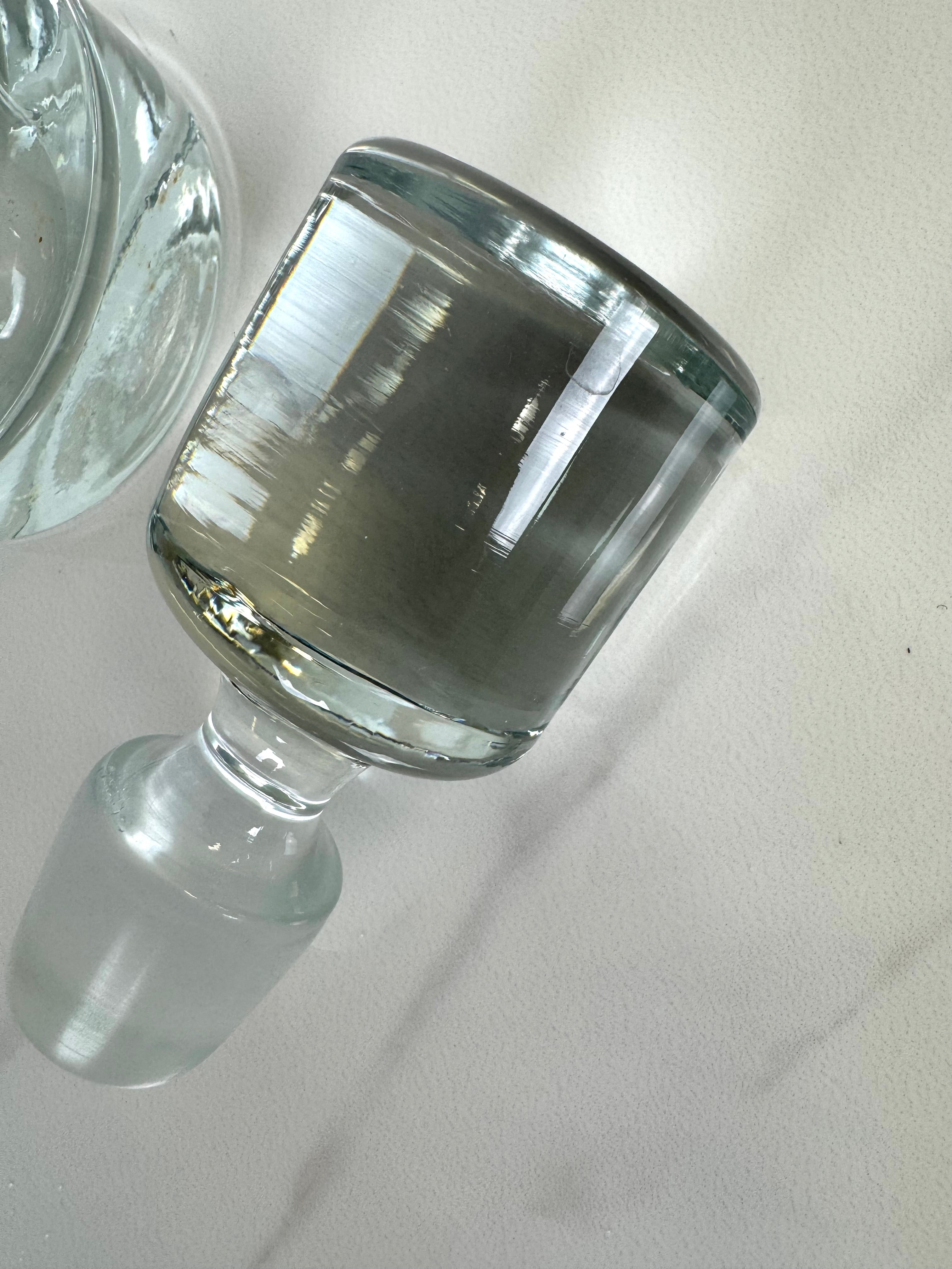 Tall Glass Decanter
