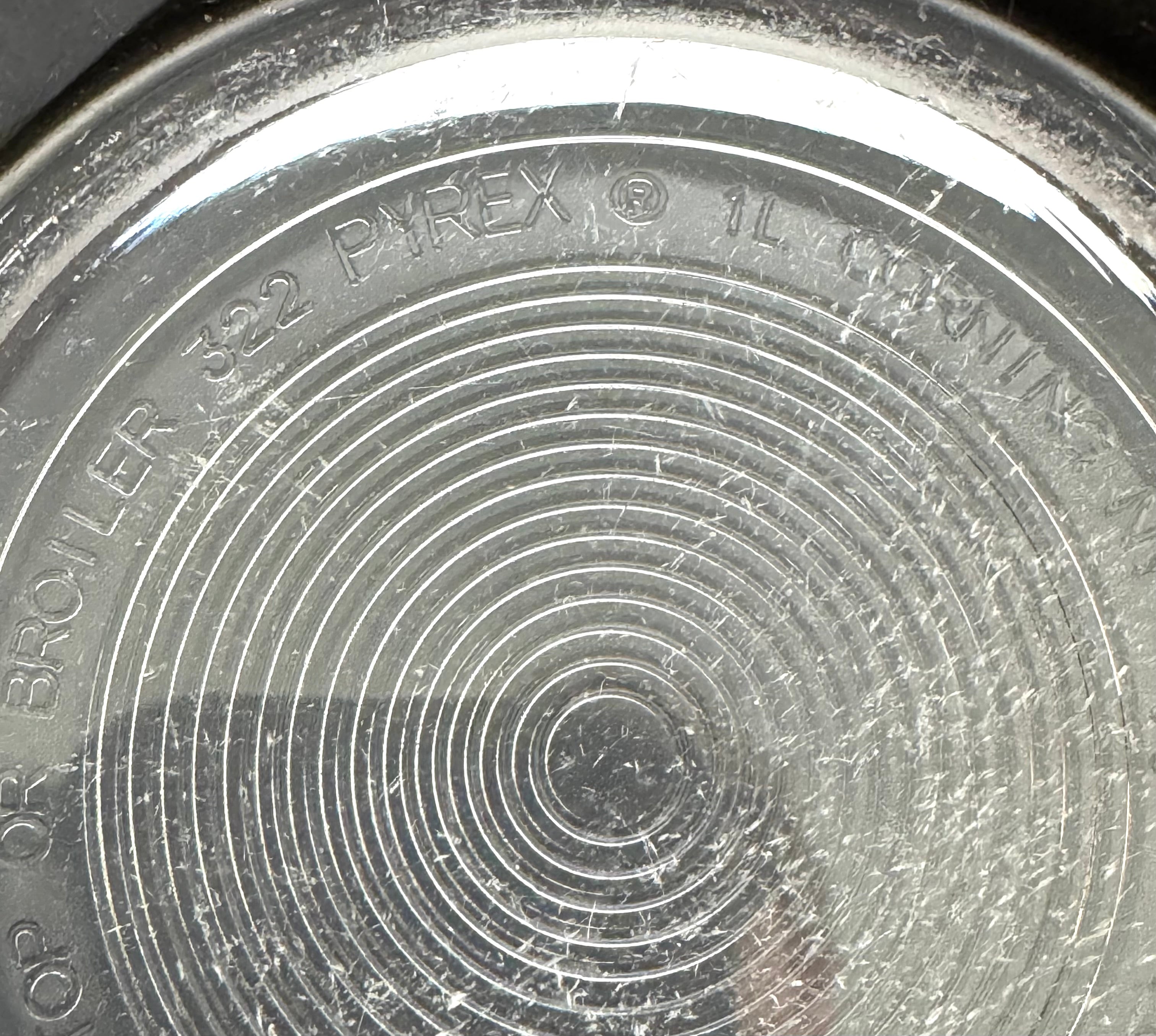 Vintage PYREX Black 7" Mixing Bowl