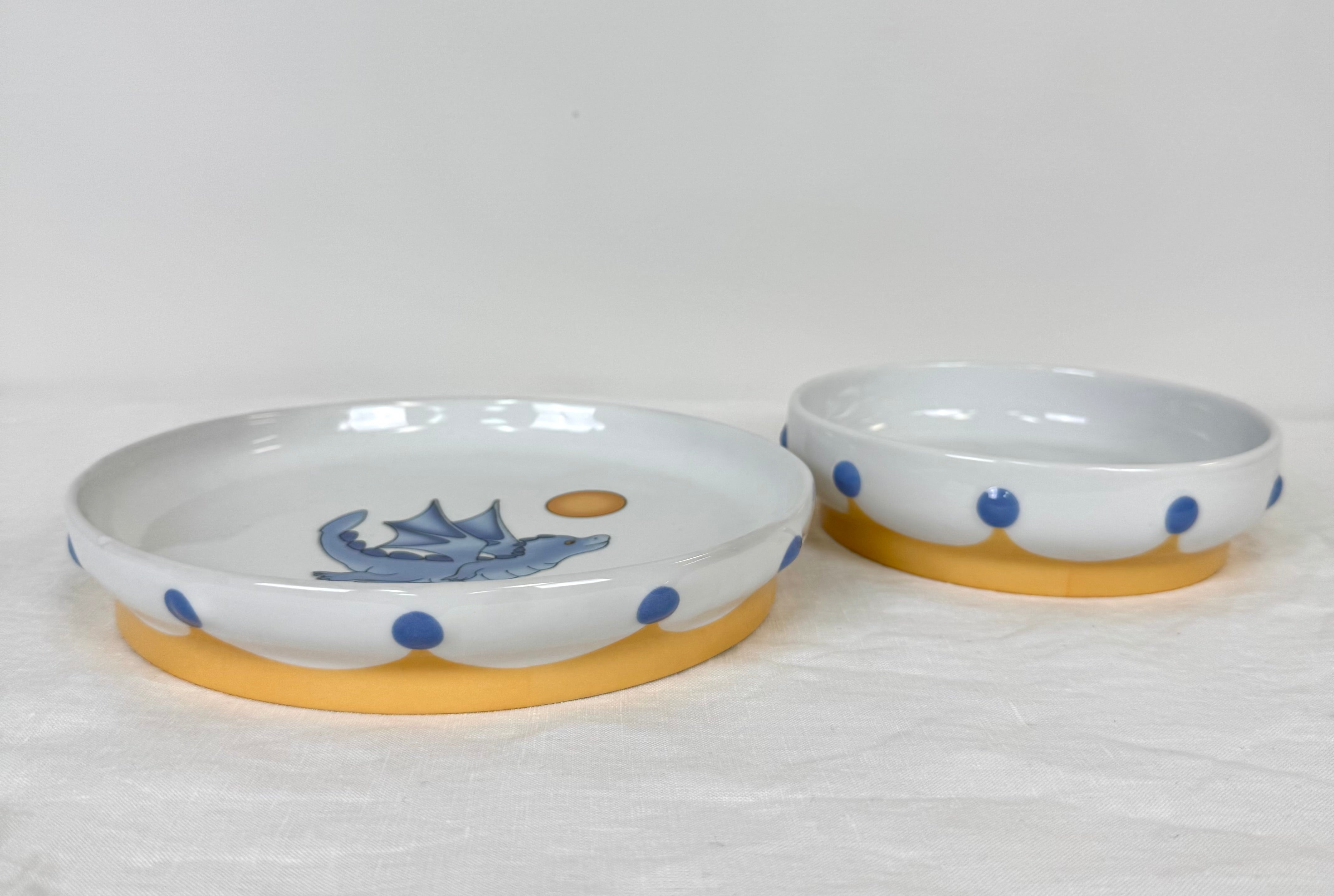 Vintage IKEA 'Smaskig' Child's Dinner Set