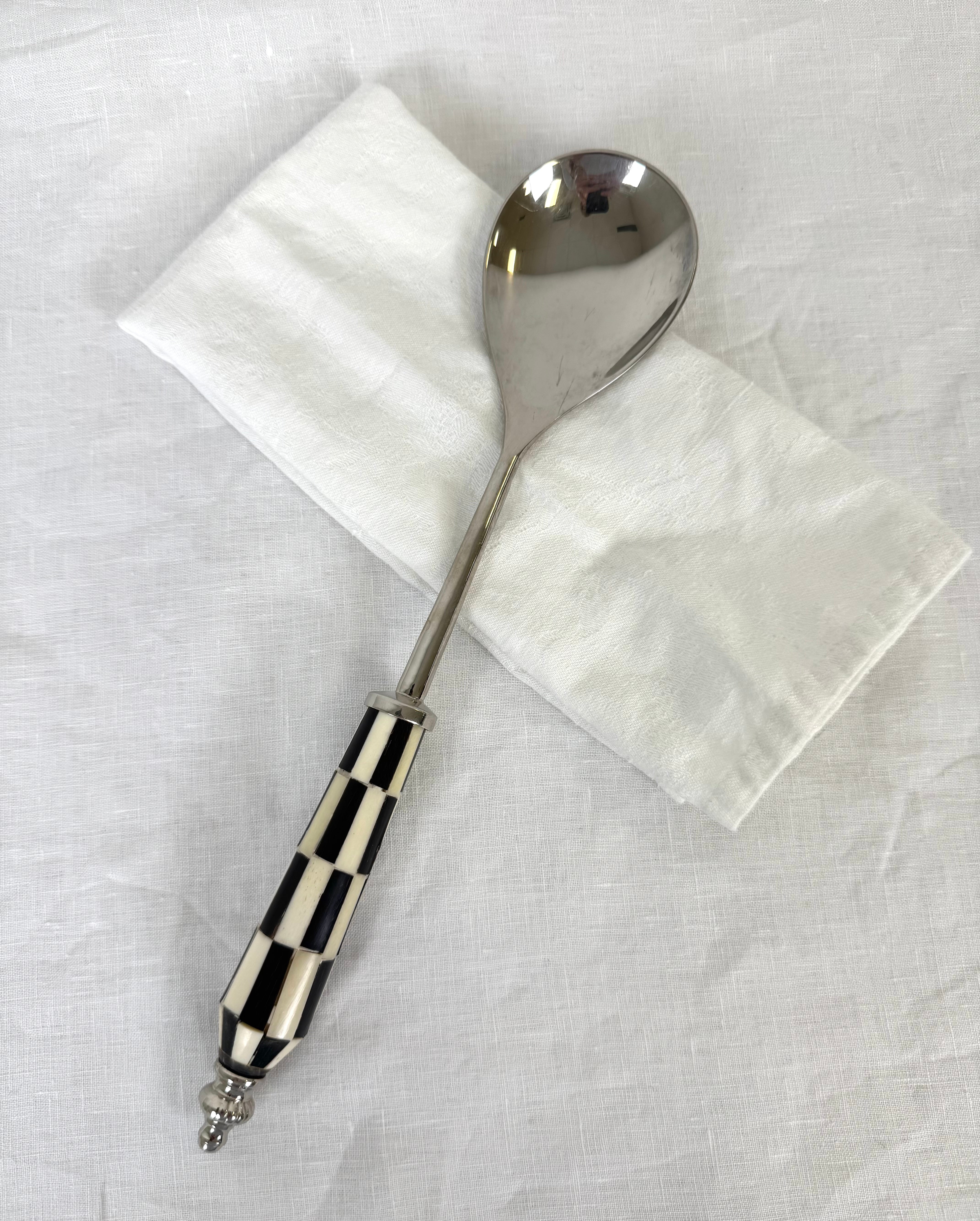 MACKENZIE CHILDS Casserole Spoon