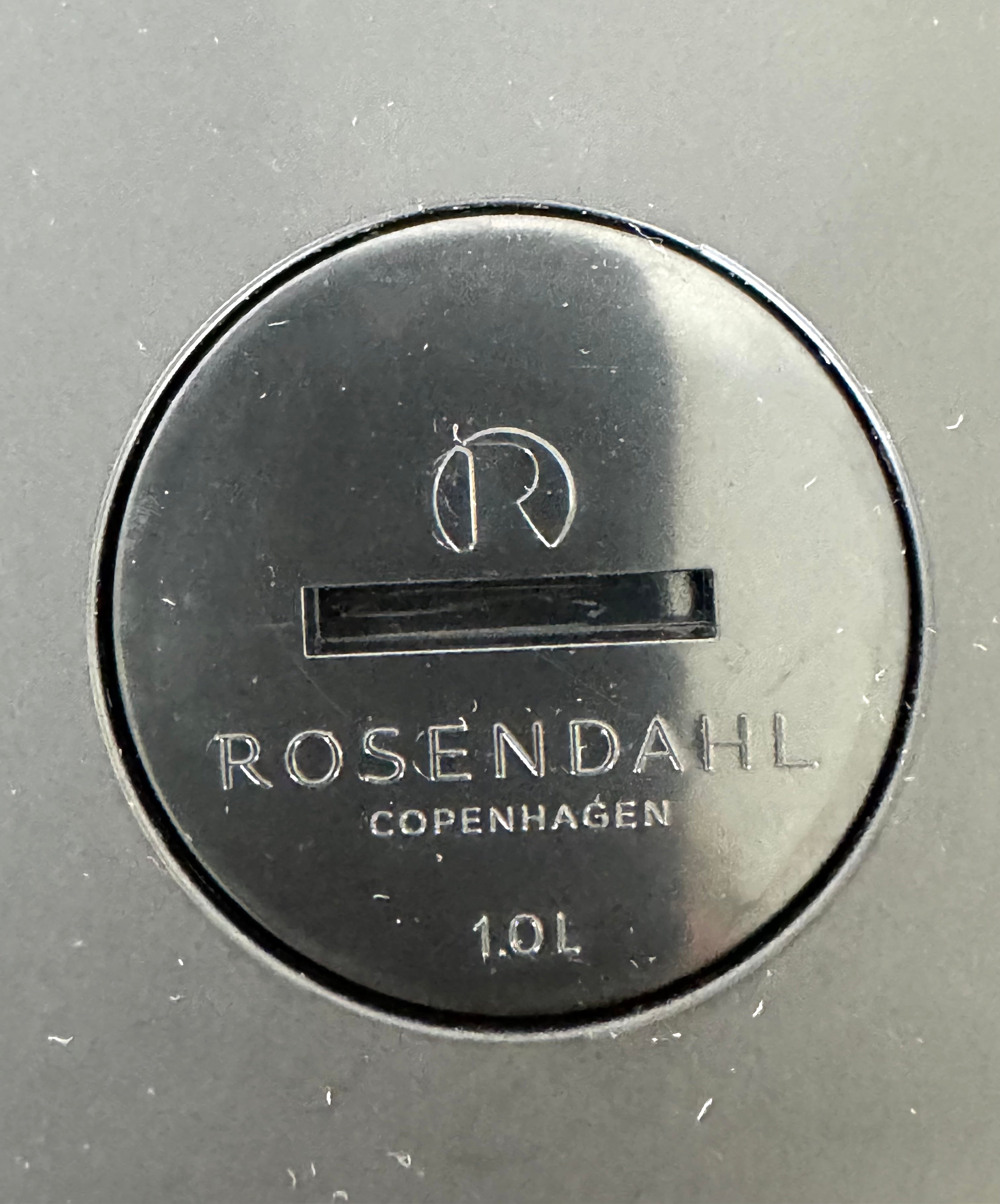 ROSENDAHL Copenhagen 'Cru' Black Thermos