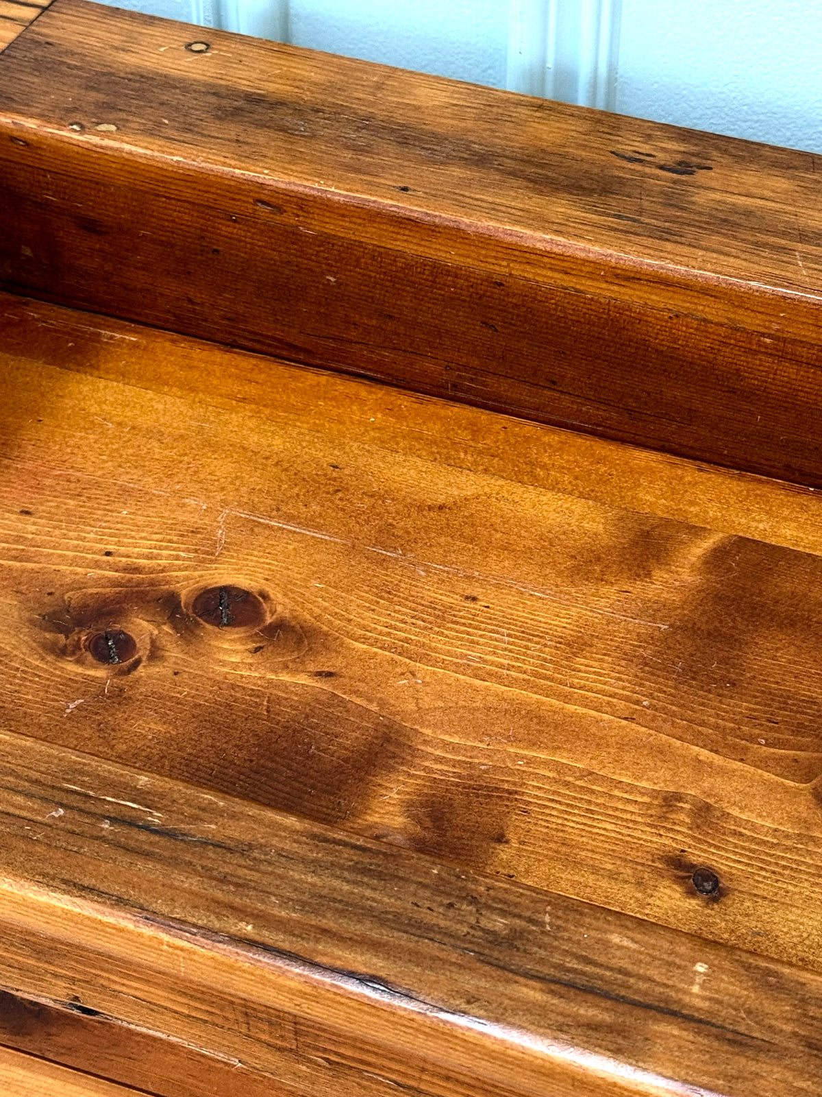 Rustic Pine Dry Sink