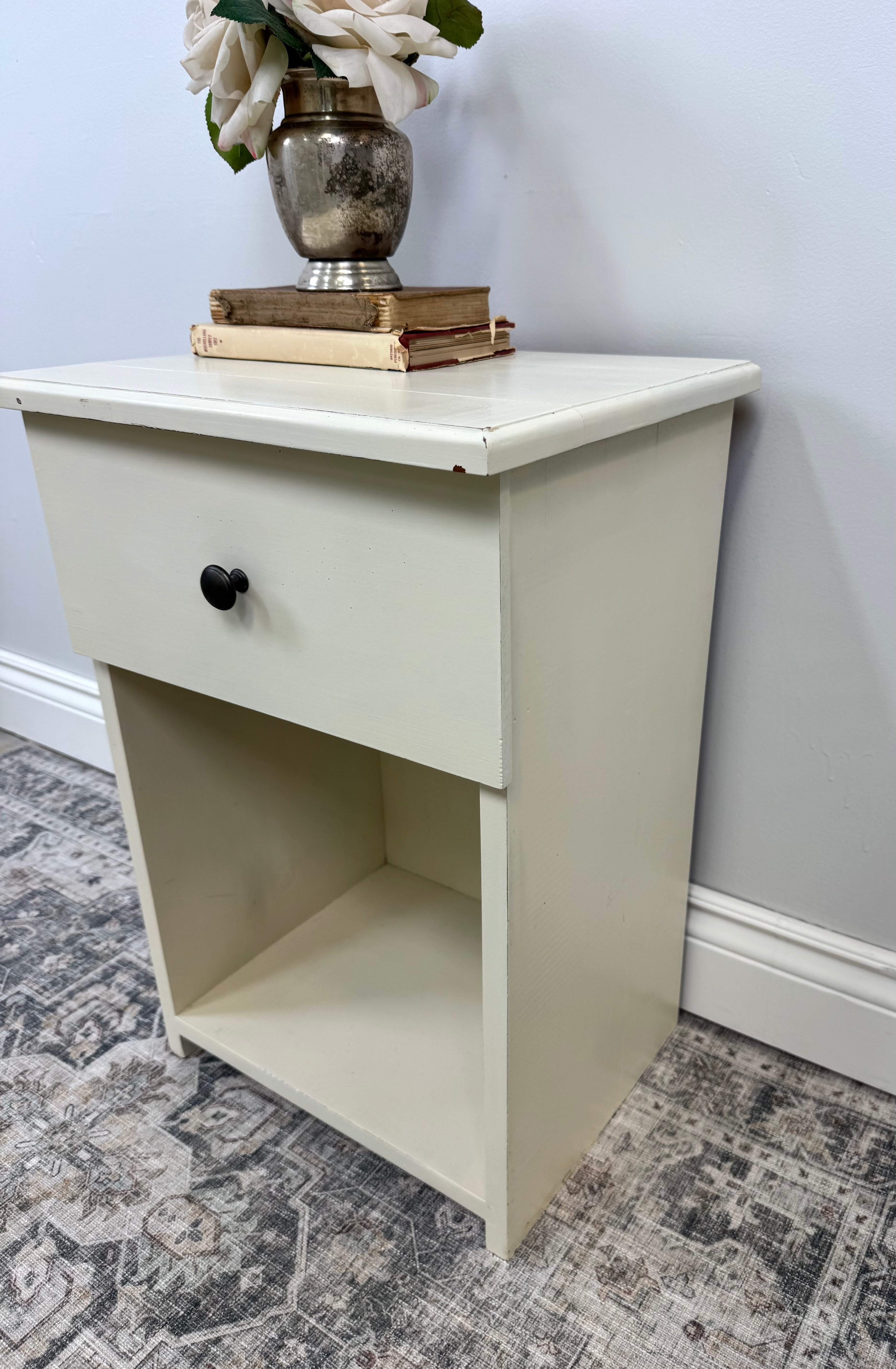 Light Cream Nightstand