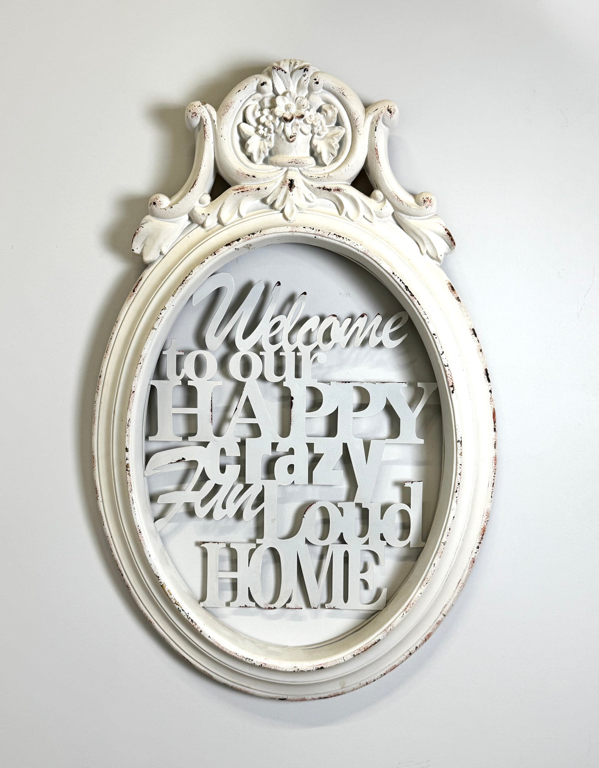 'Welcome to Our Home' Wall Decor