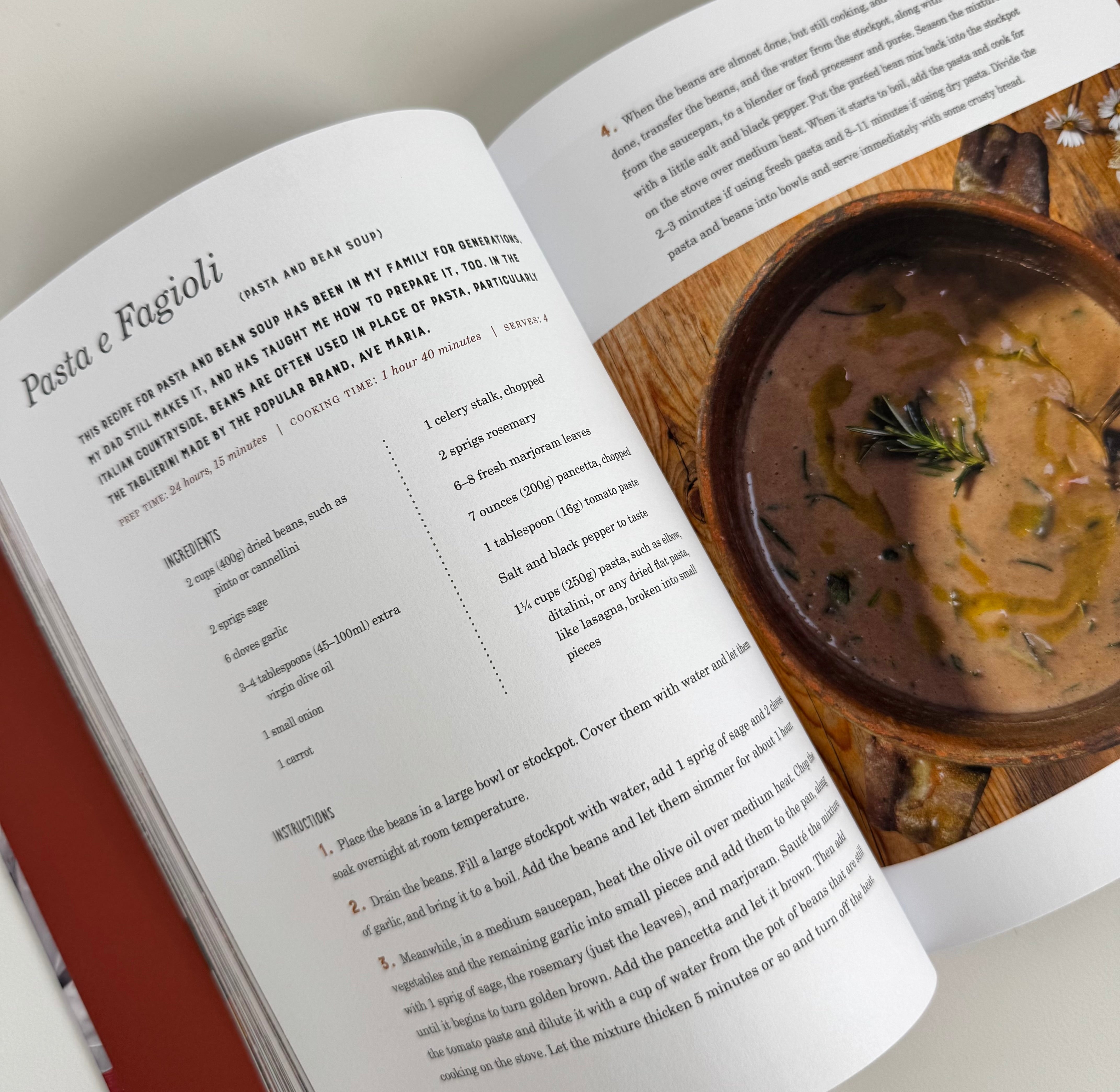 'A Taste of Italy' Hardcover