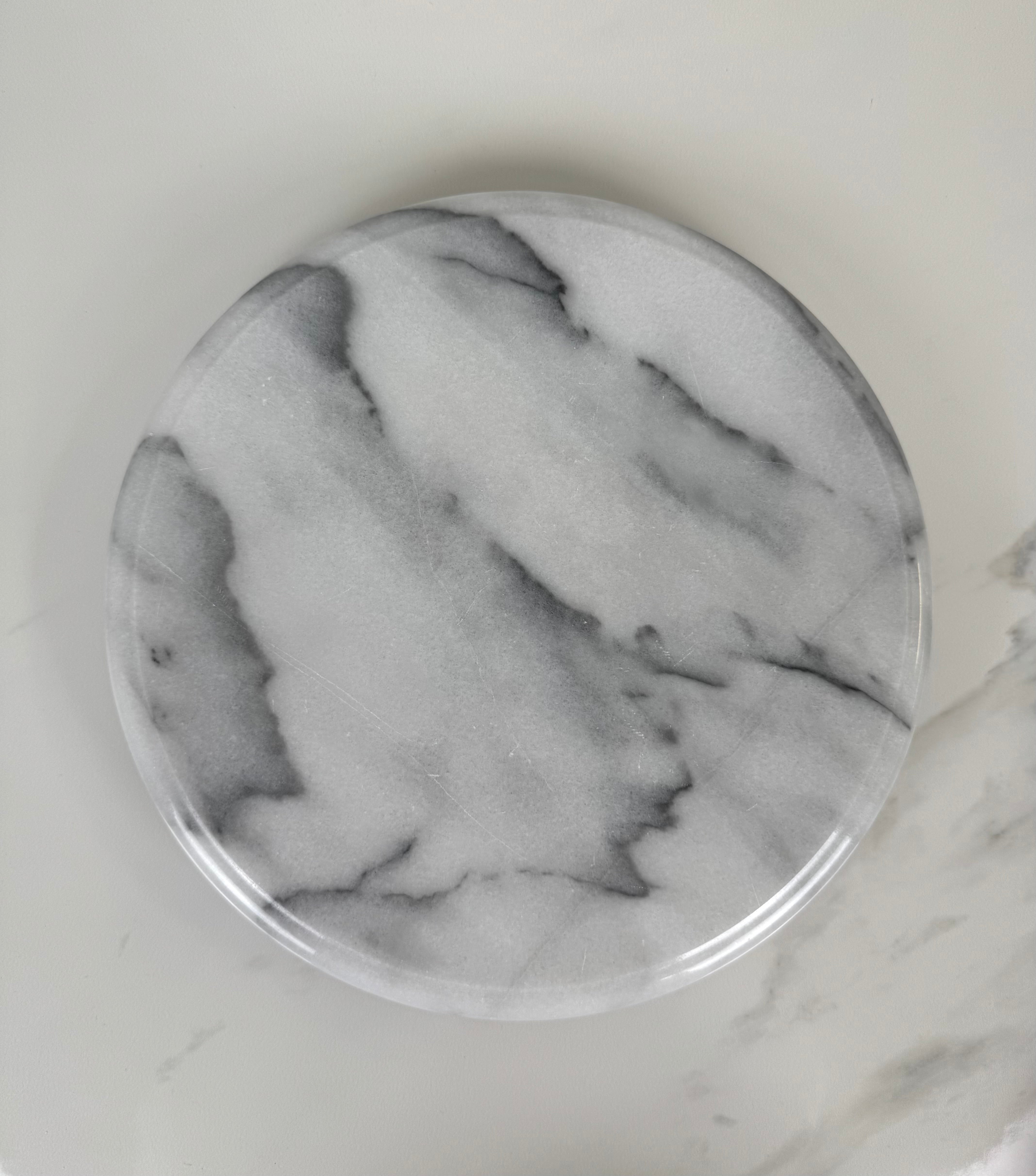 Calacutta Marble 12" Lazy Susan