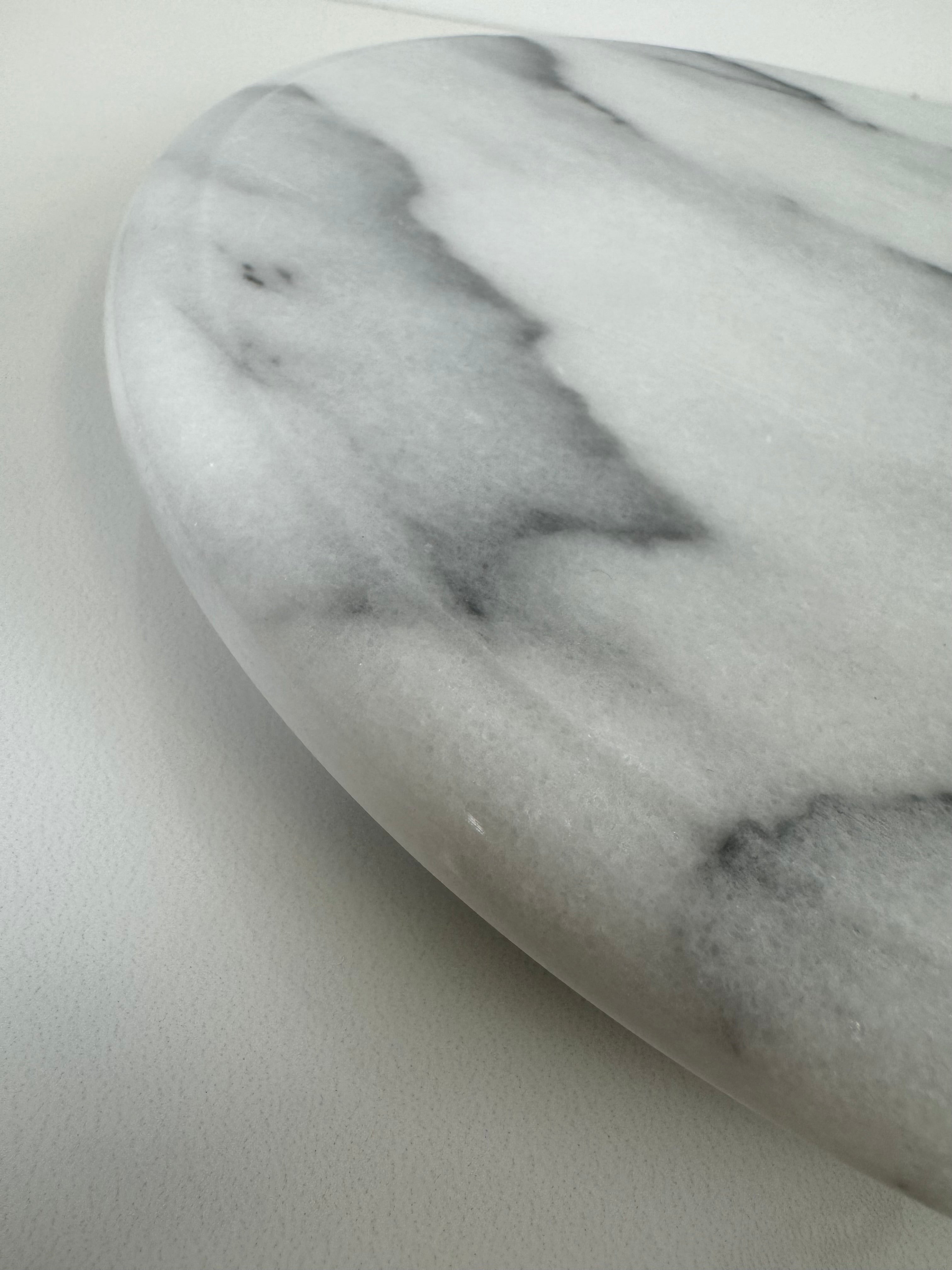 Calacutta Marble 12" Lazy Susan