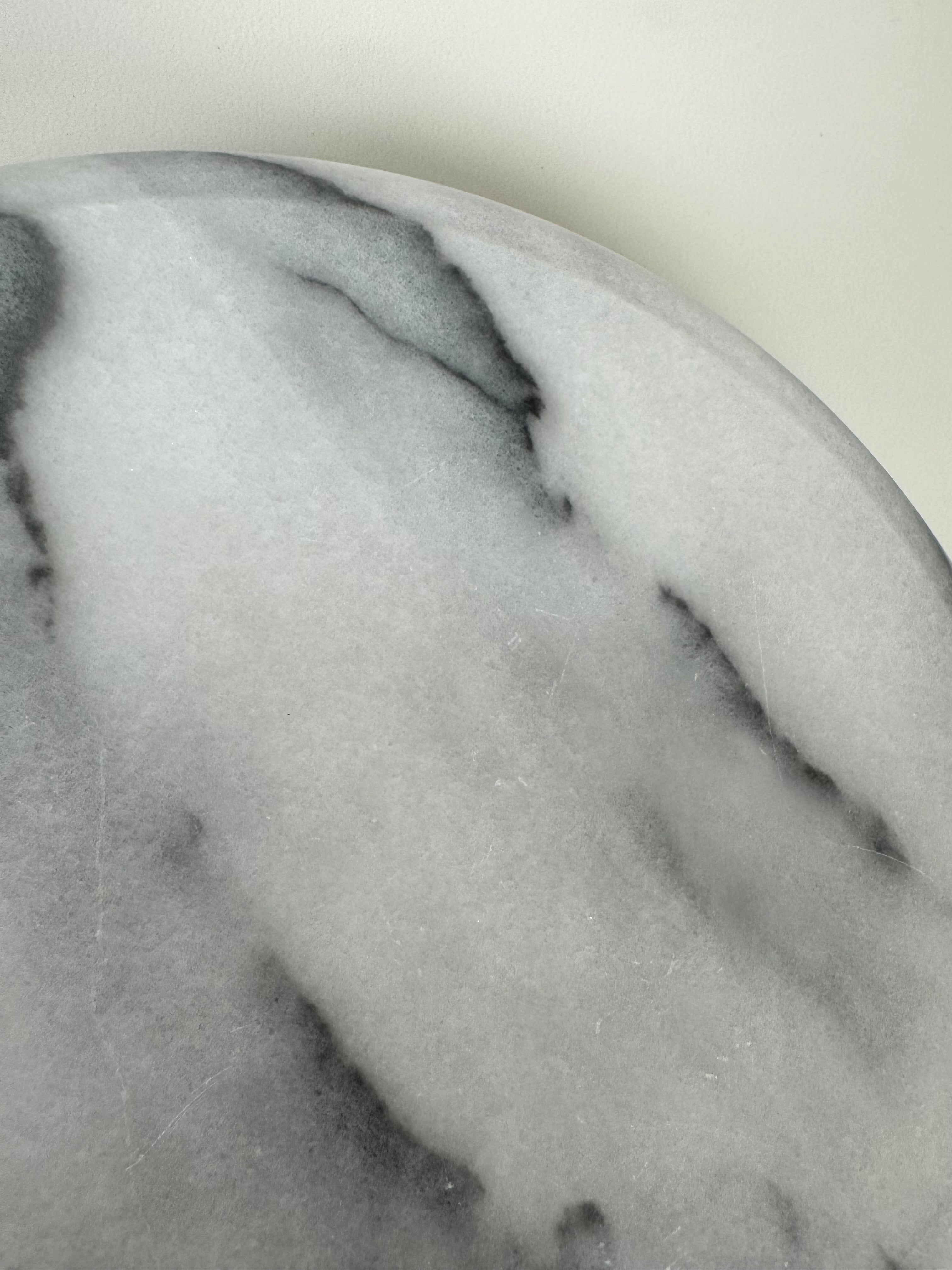 Calacutta Marble 12" Lazy Susan