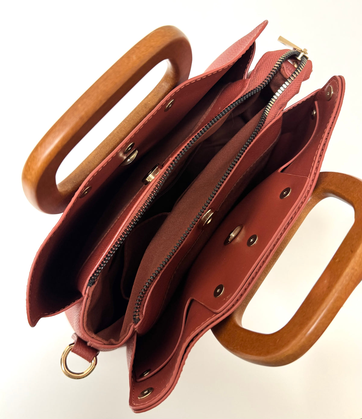 LIKE DREAMS Terracotta Envelope Satchel