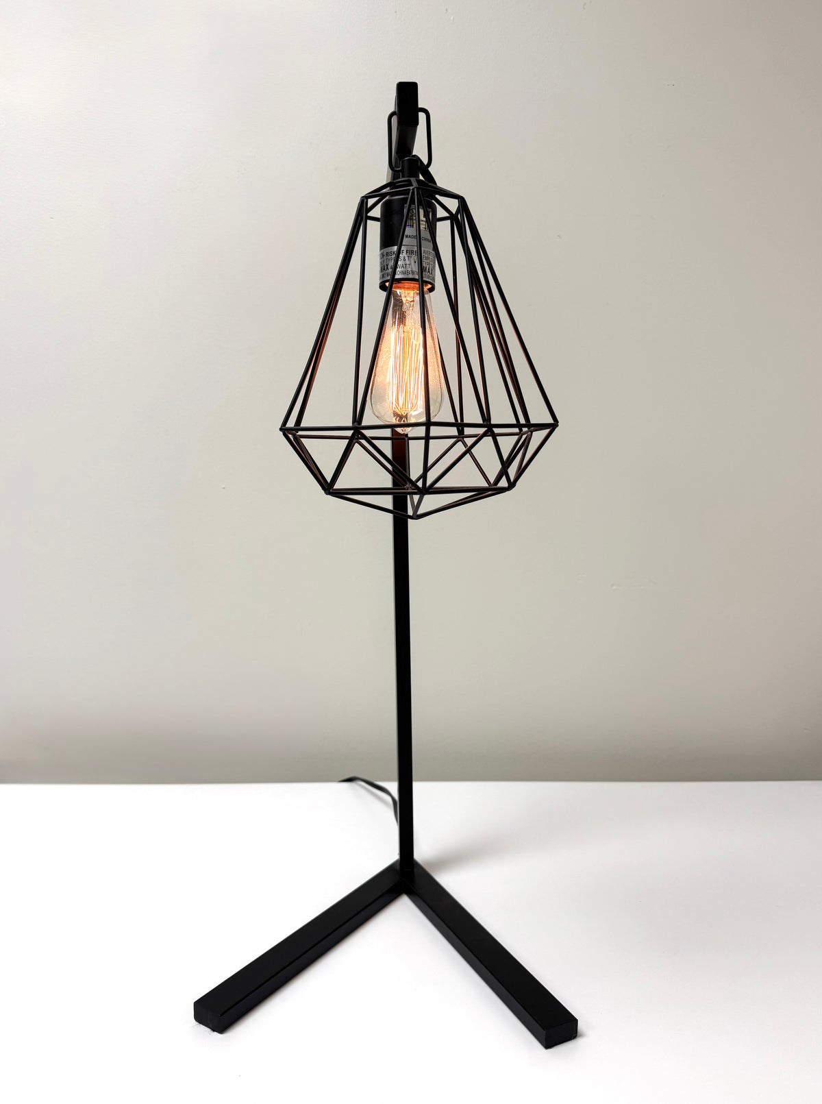 Industrial Cage Lamp