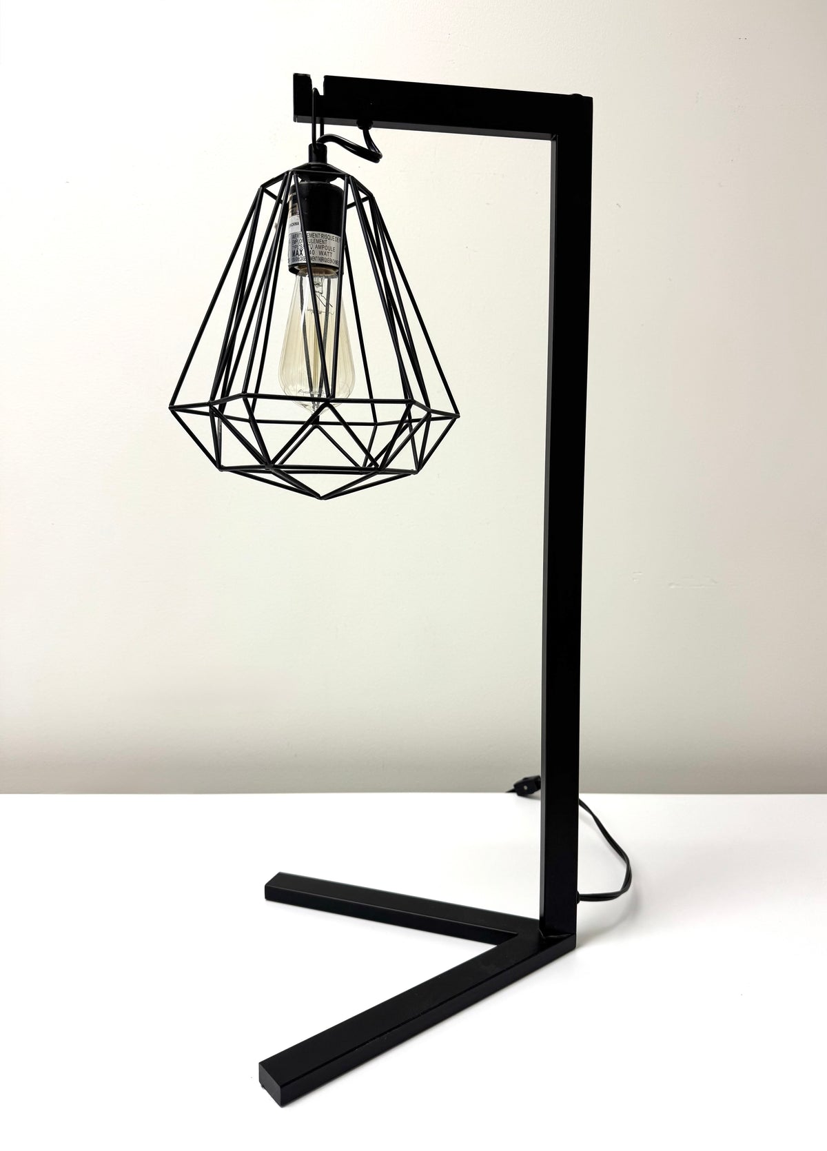 Industrial Cage Lamp