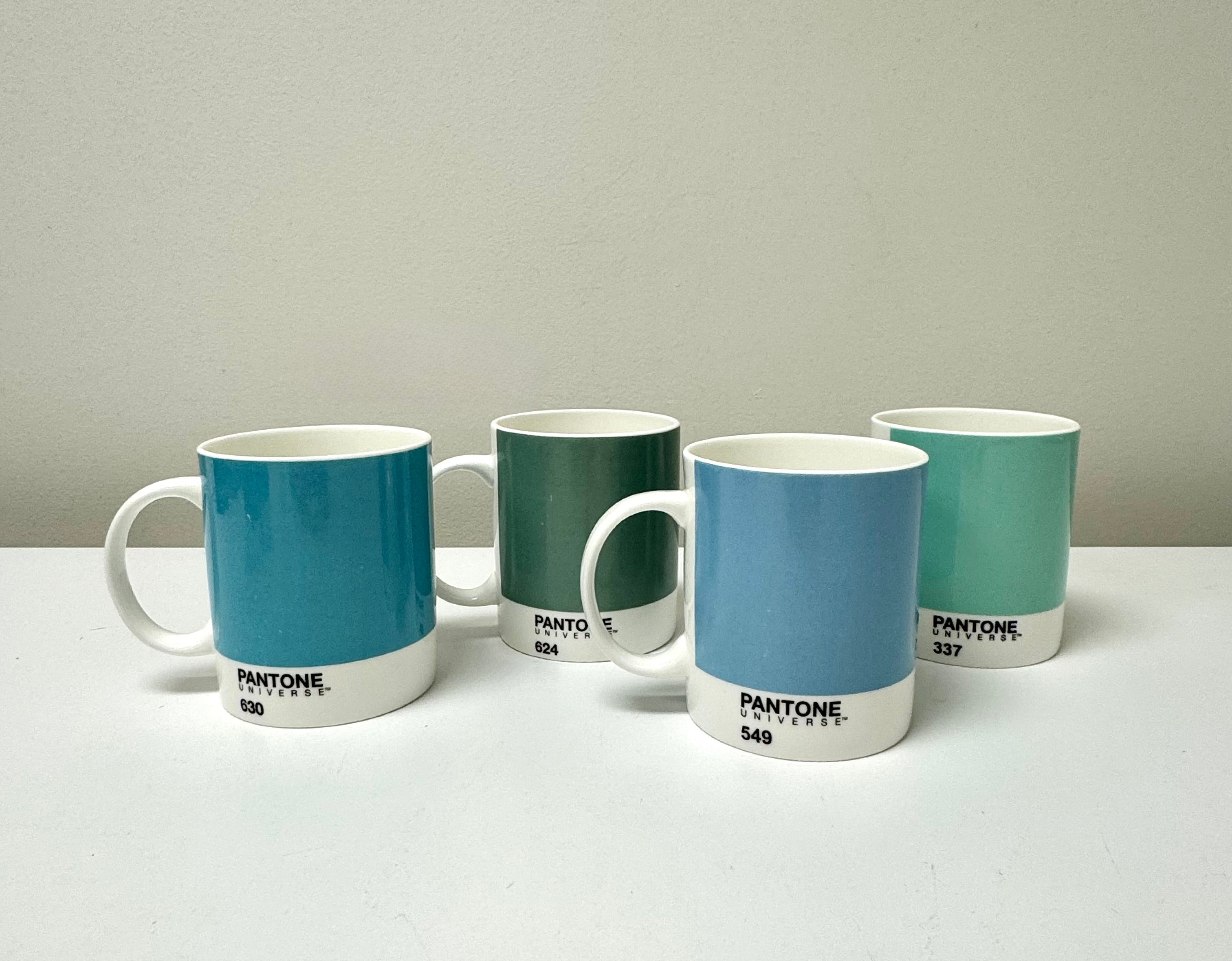 PANTONE Coffee Mugs Set of 8