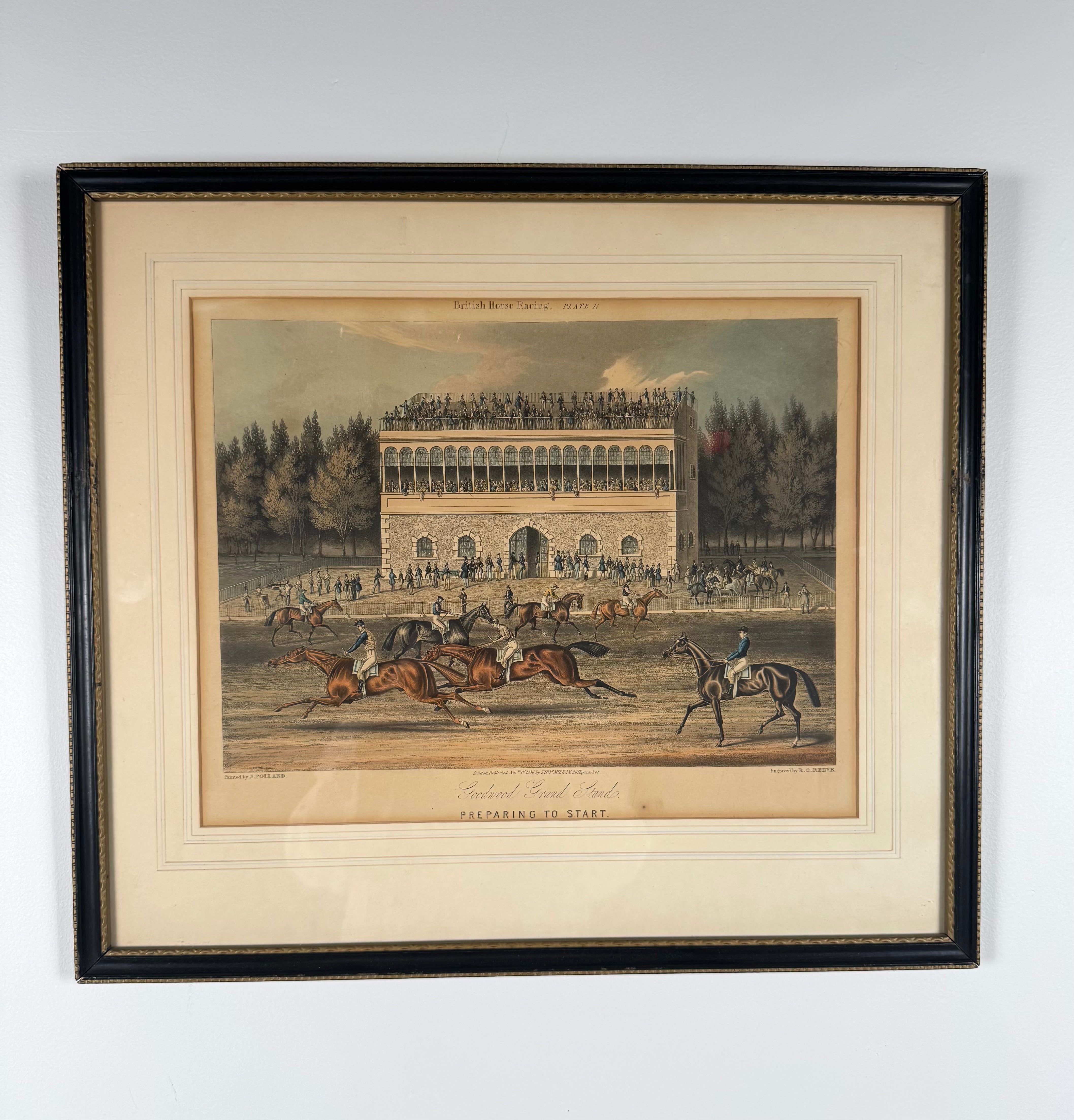 'Preparing to Start' Print