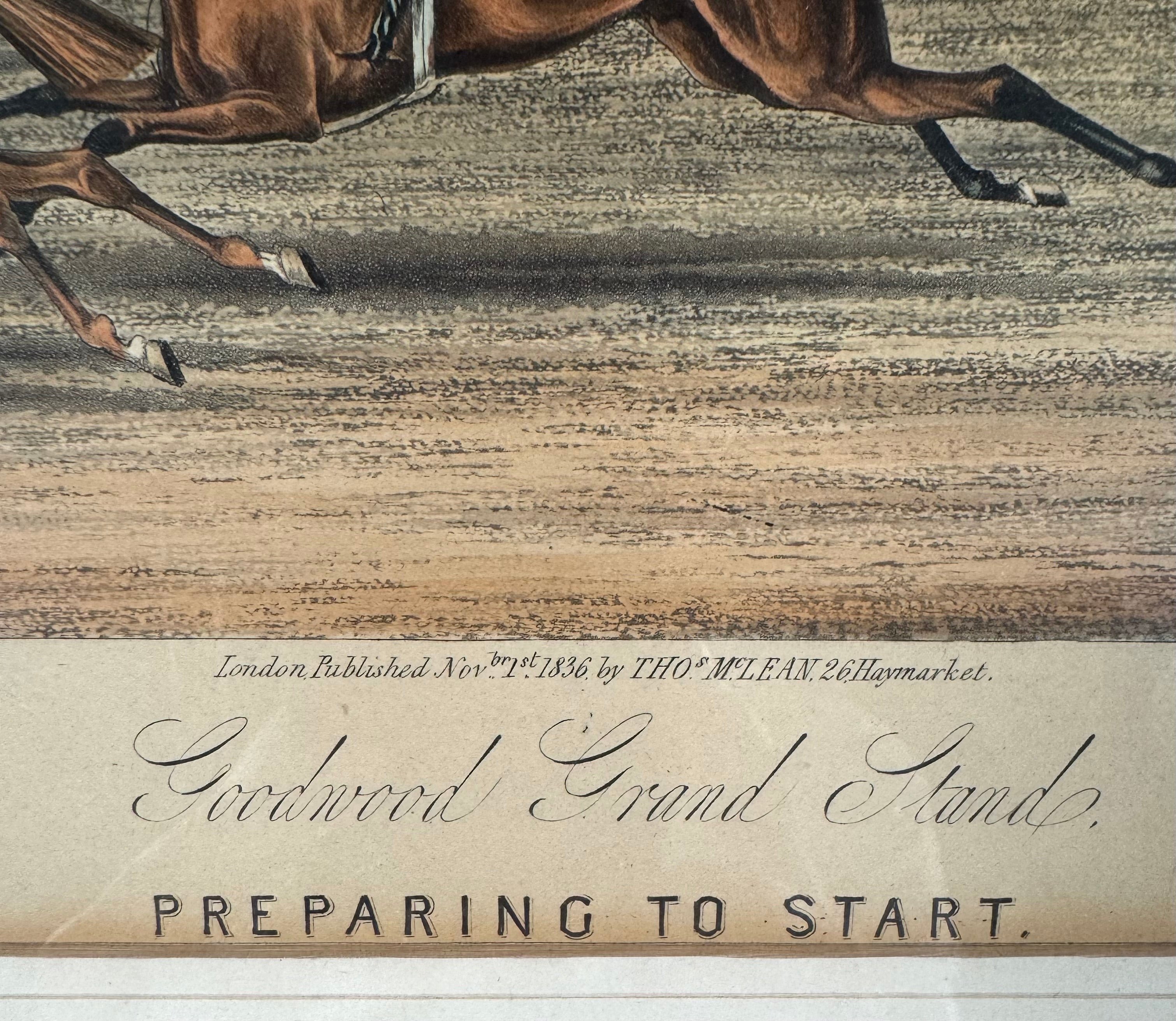 'Preparing to Start' Print