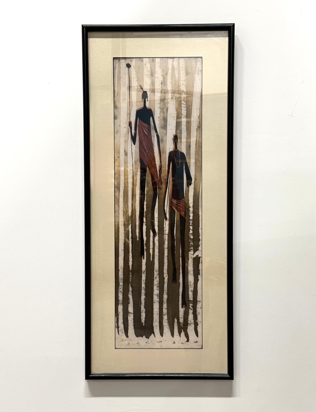 'Maasai Warriors' Silkscreen Print (Artist Proof)