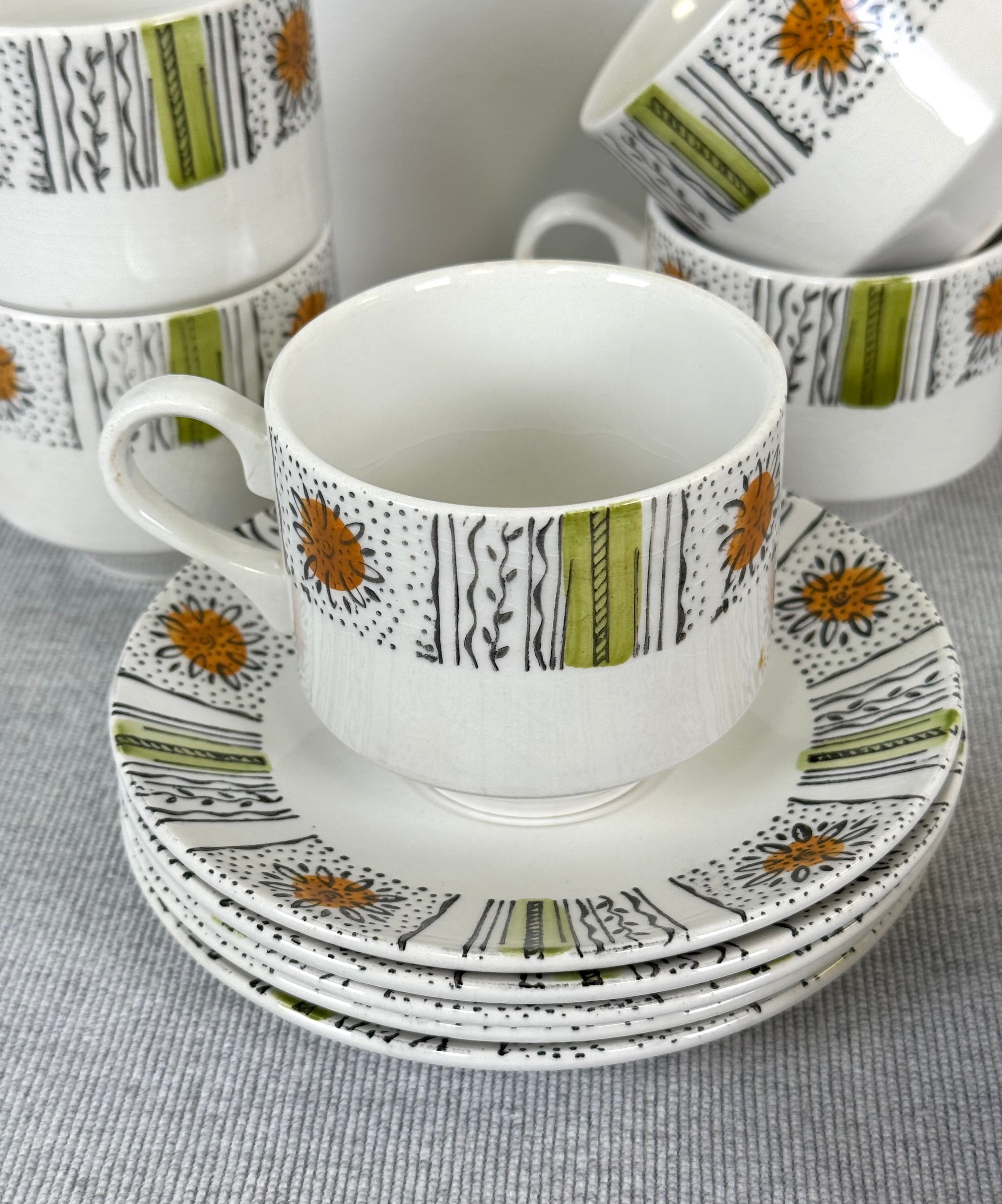Vintage 'Capri' Breakfast Set for 4