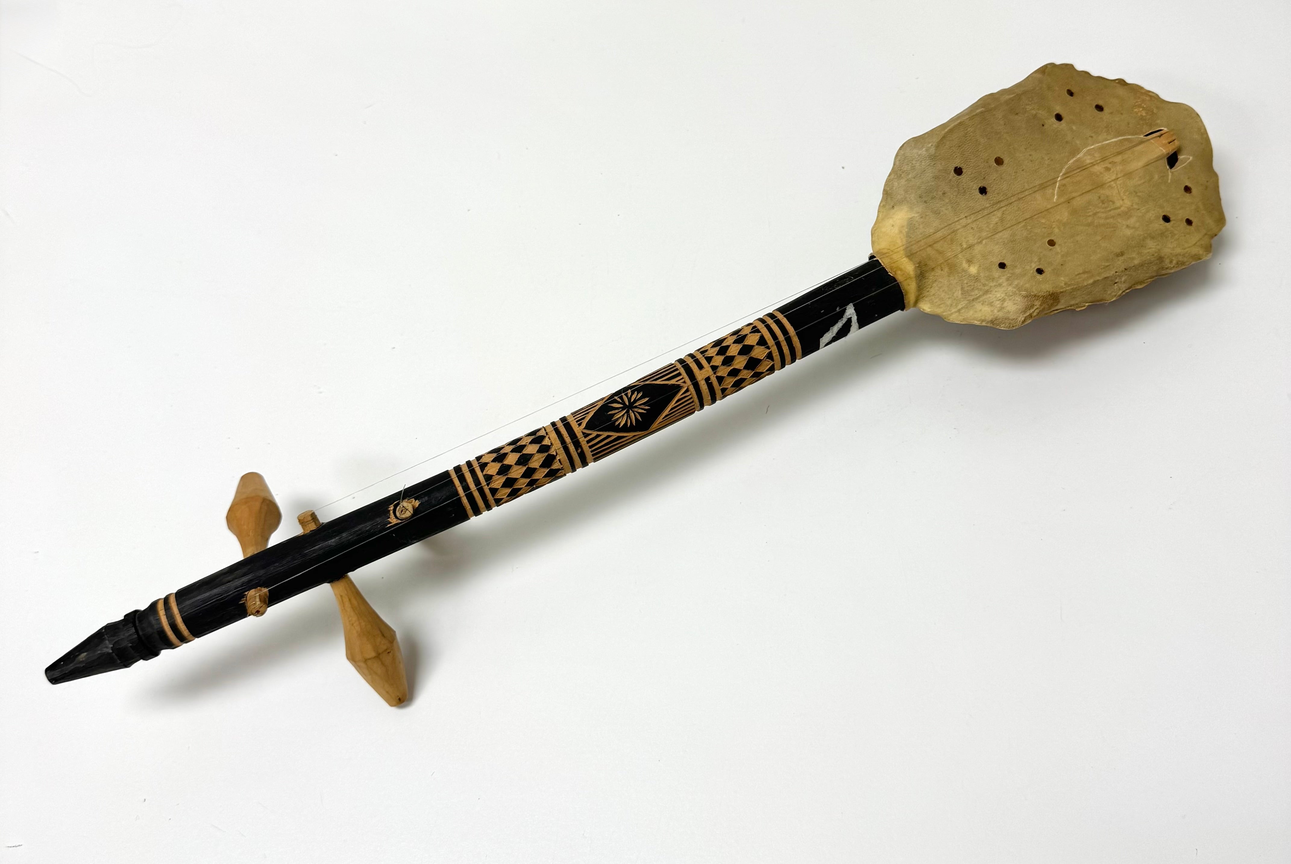 Vintage African Turtle Shell Stringed Instrument