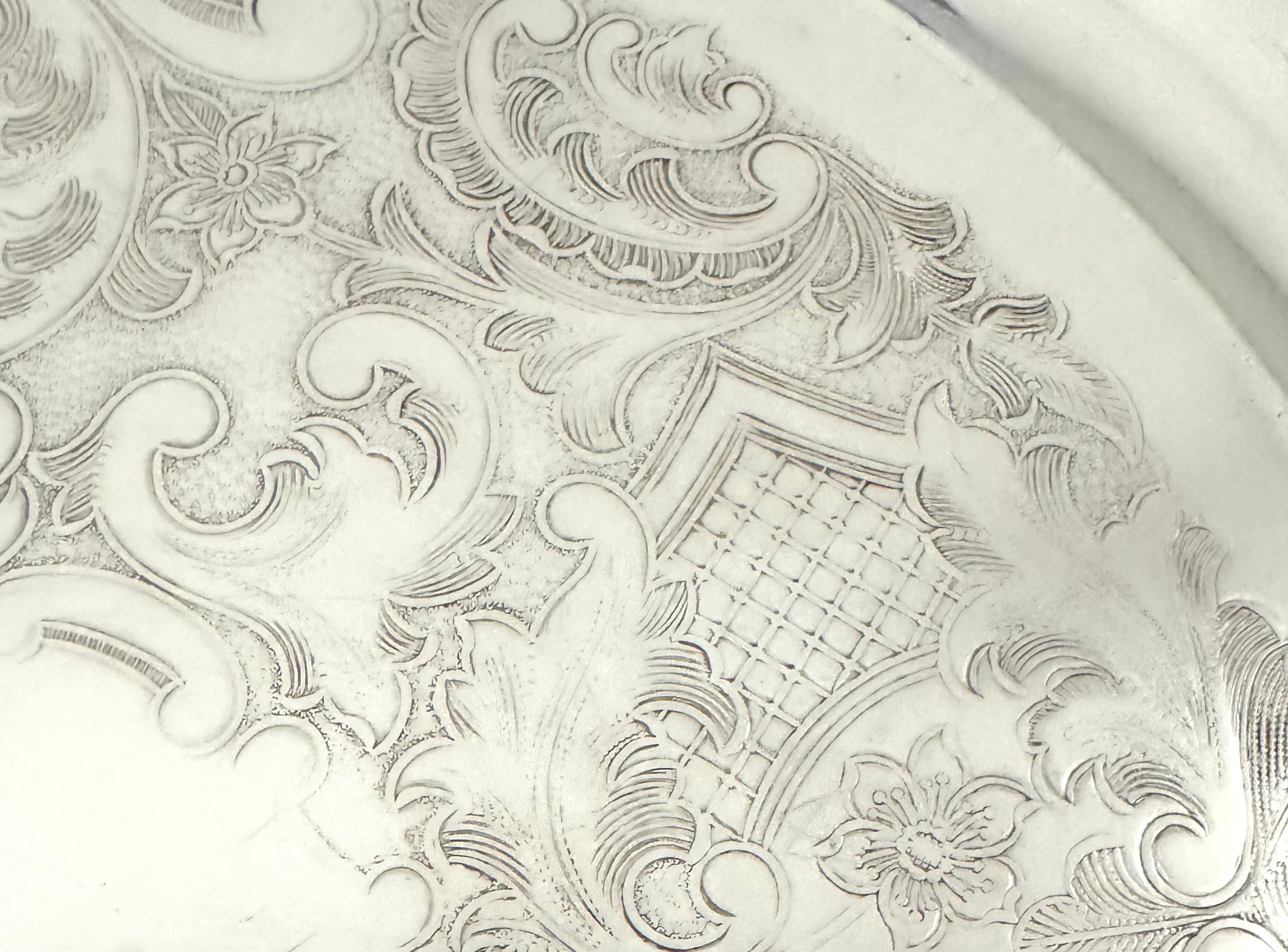 Vintage Silverplate 13" Tray