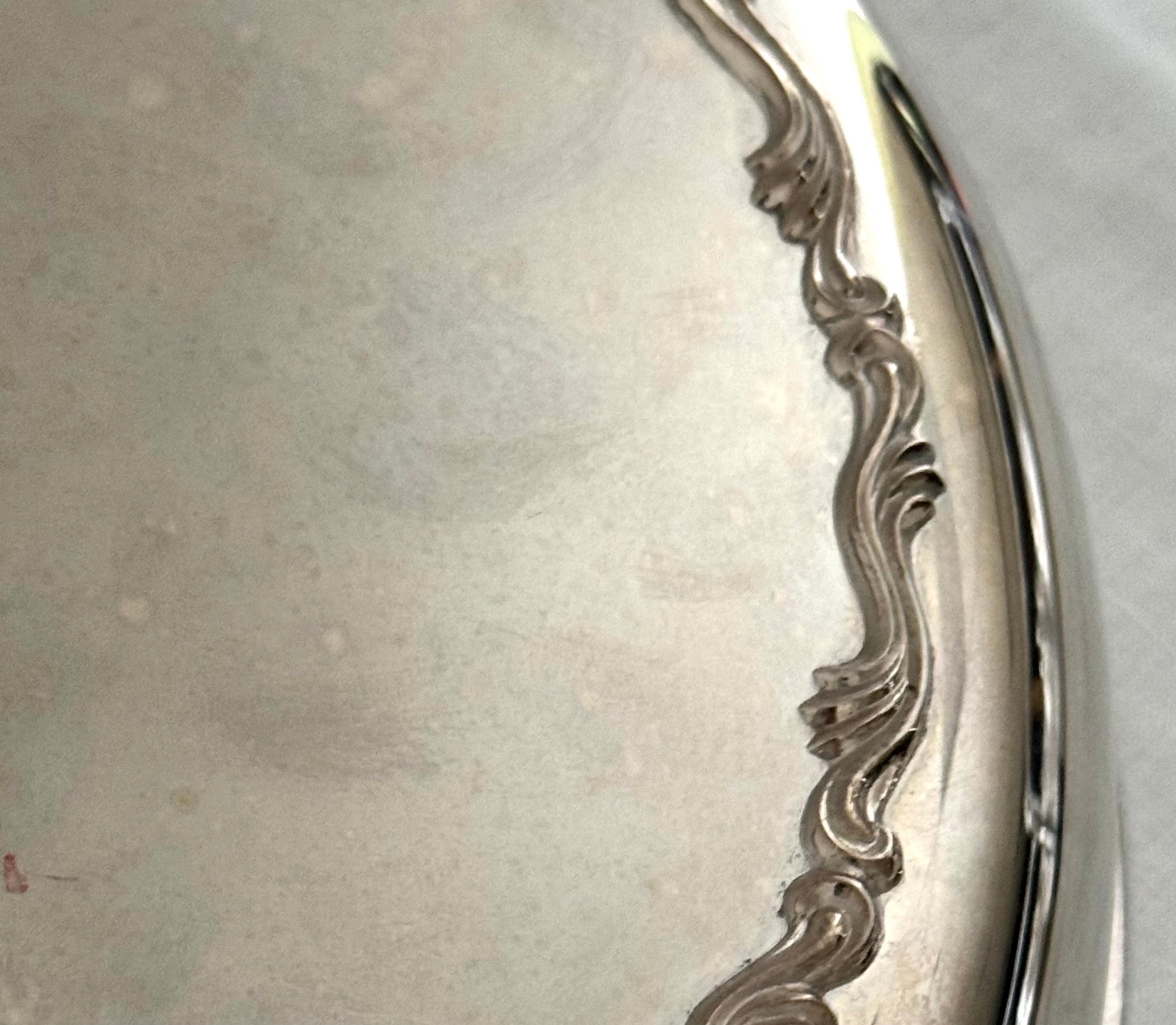 Vintage Silverplate Vegetable Dish with Lid