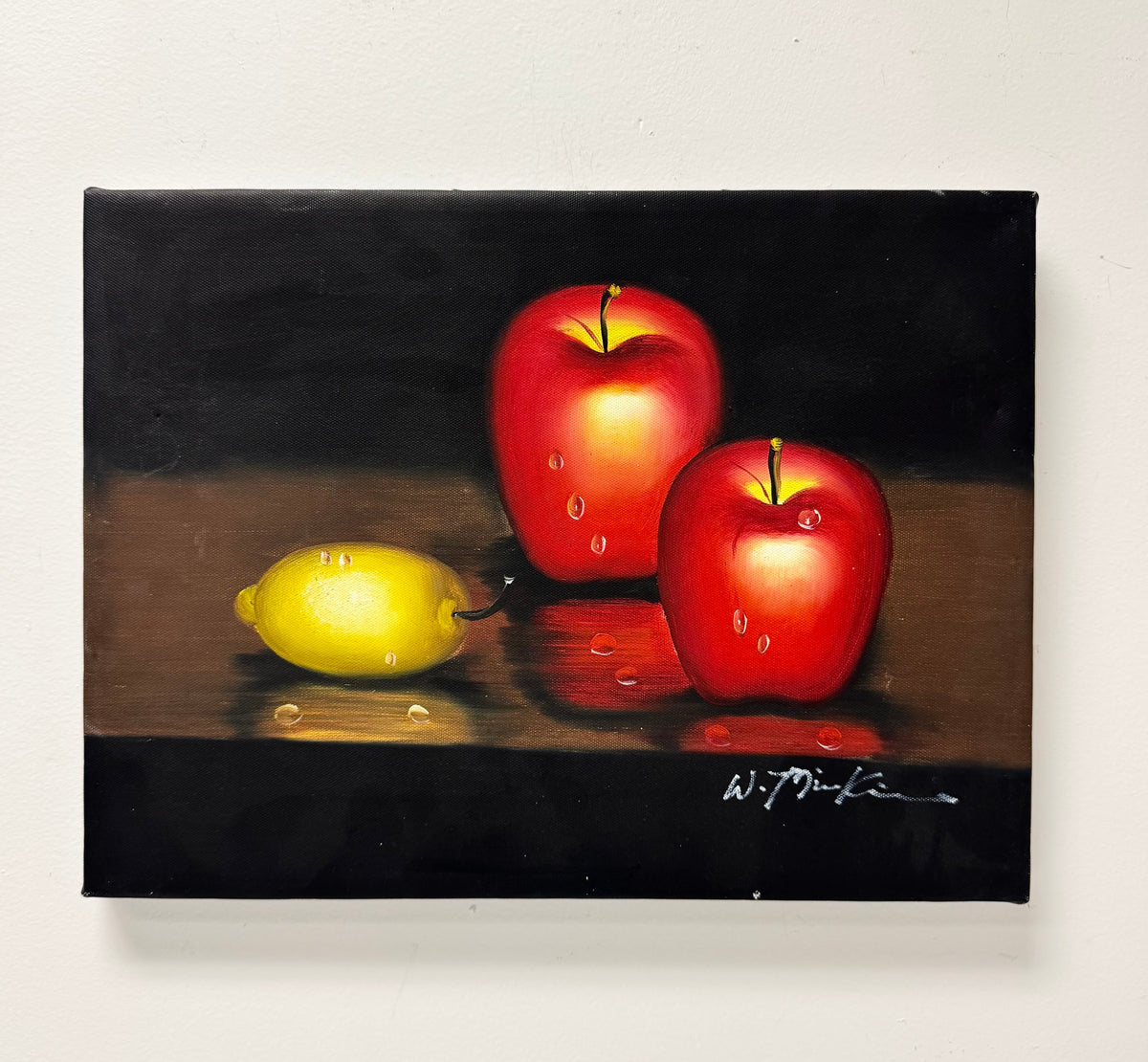 Fruit Still Life Original Oil
