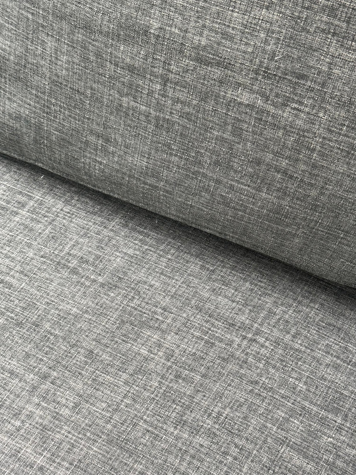Pewter Linen-weave 86" Sofa