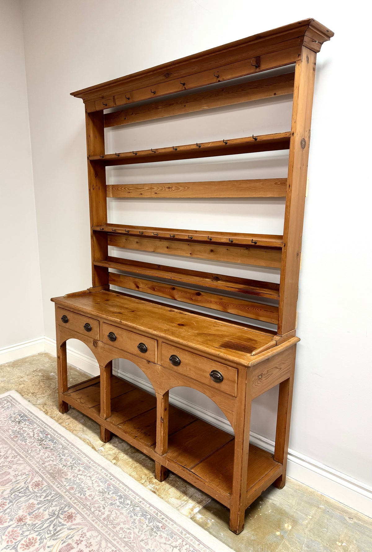 Antique Pine Welsh Dresser