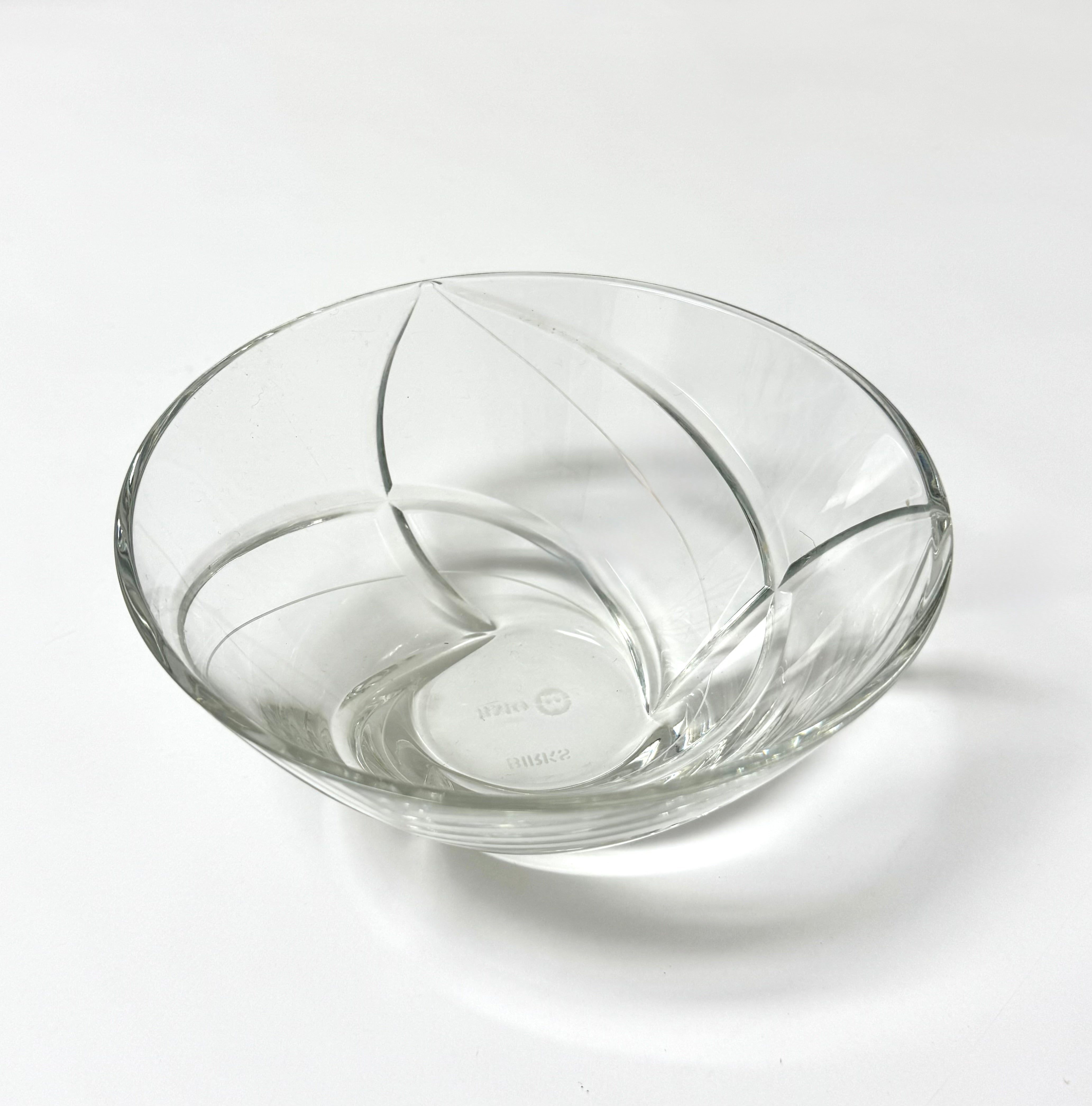 BIRKS 'Kusa' Crystal 5-1/2" Bowl