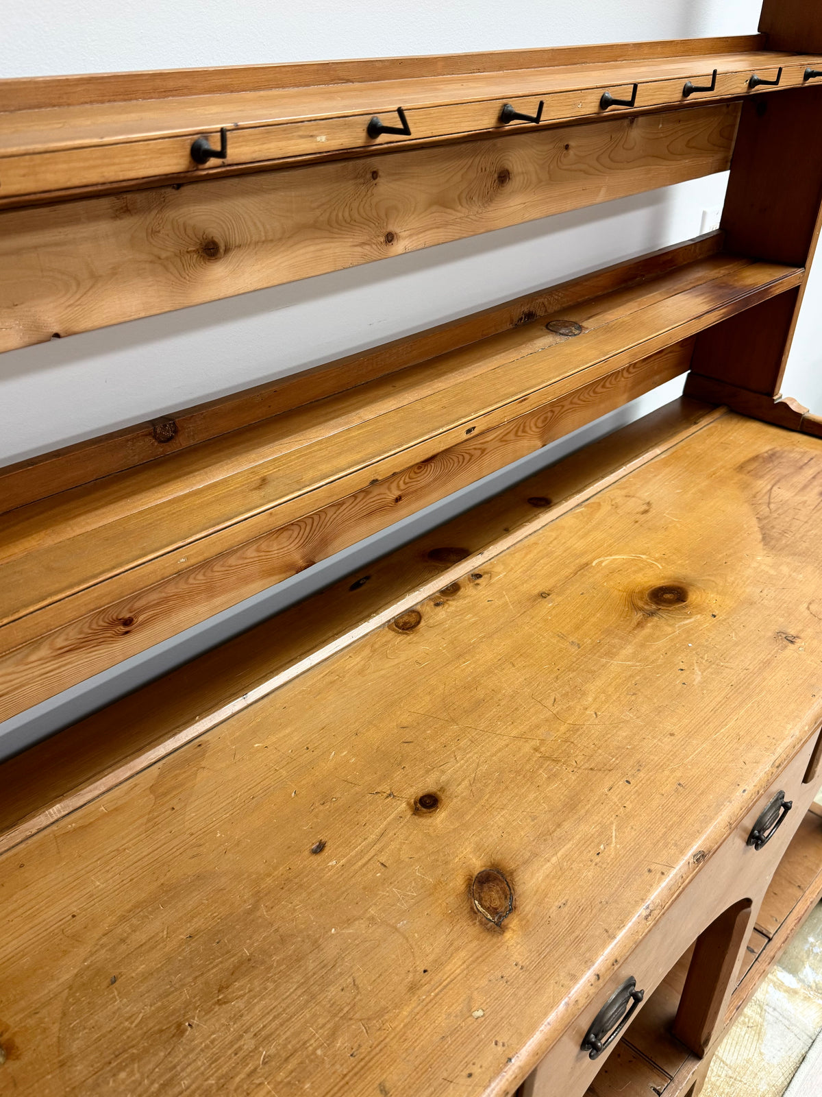 Antique Pine Welsh Dresser