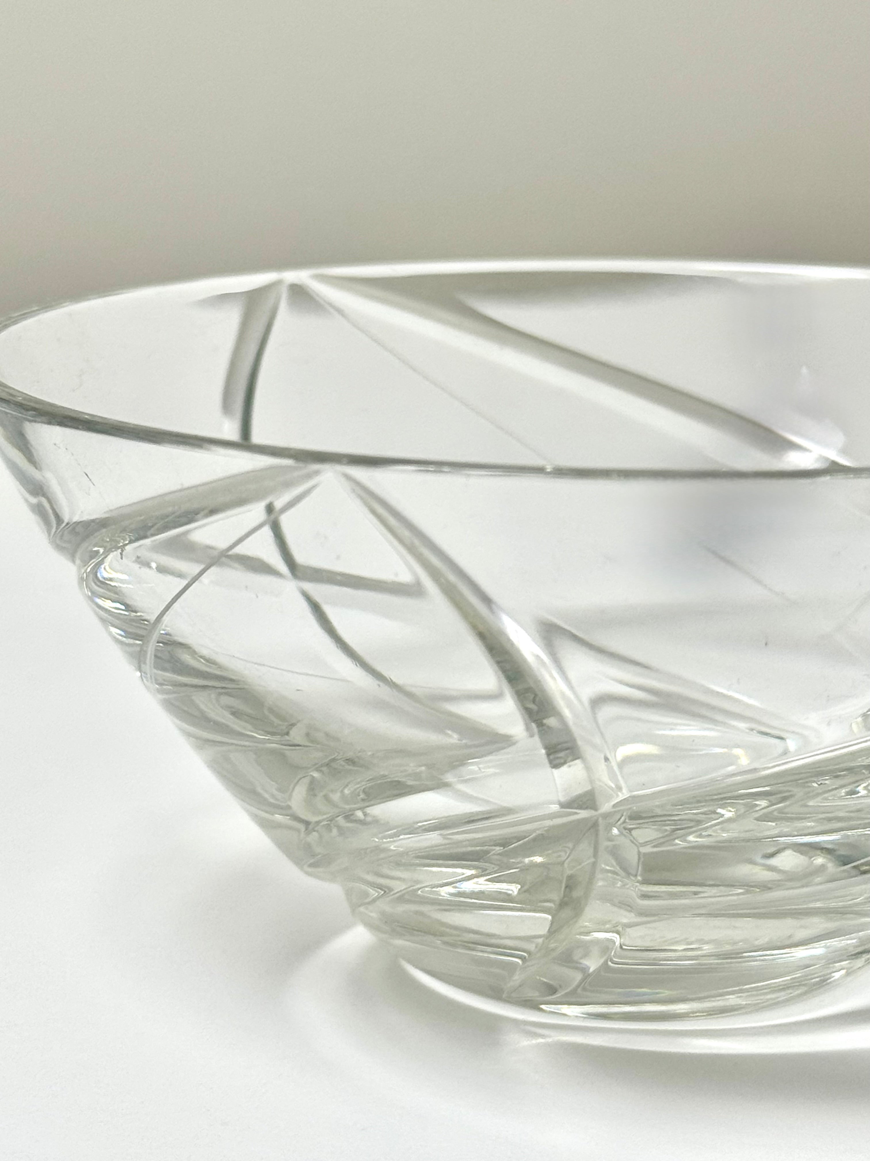BIRKS 'Kusa' Crystal 5-1/2" Bowl
