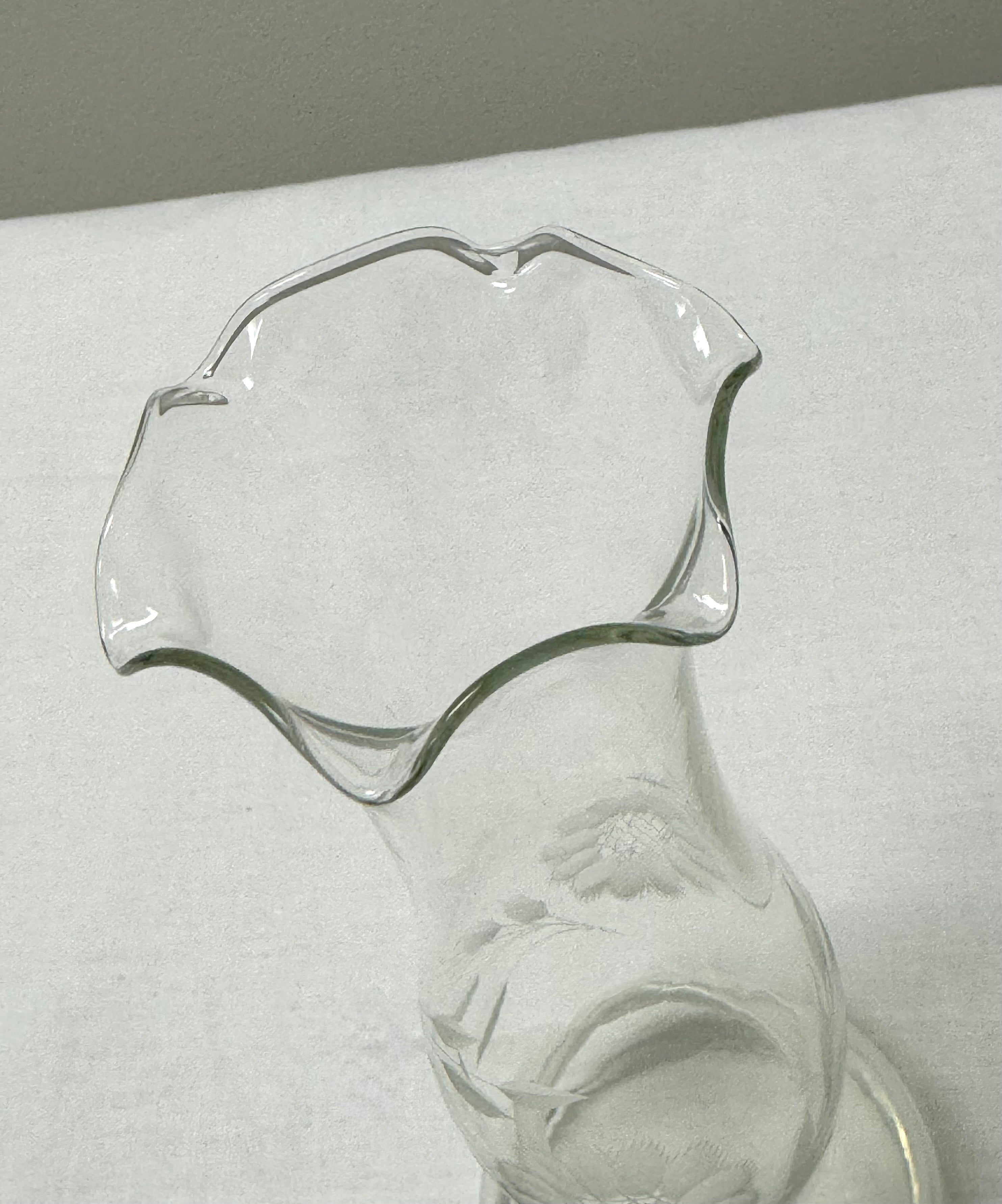 Cornflower Glass Bud Vase