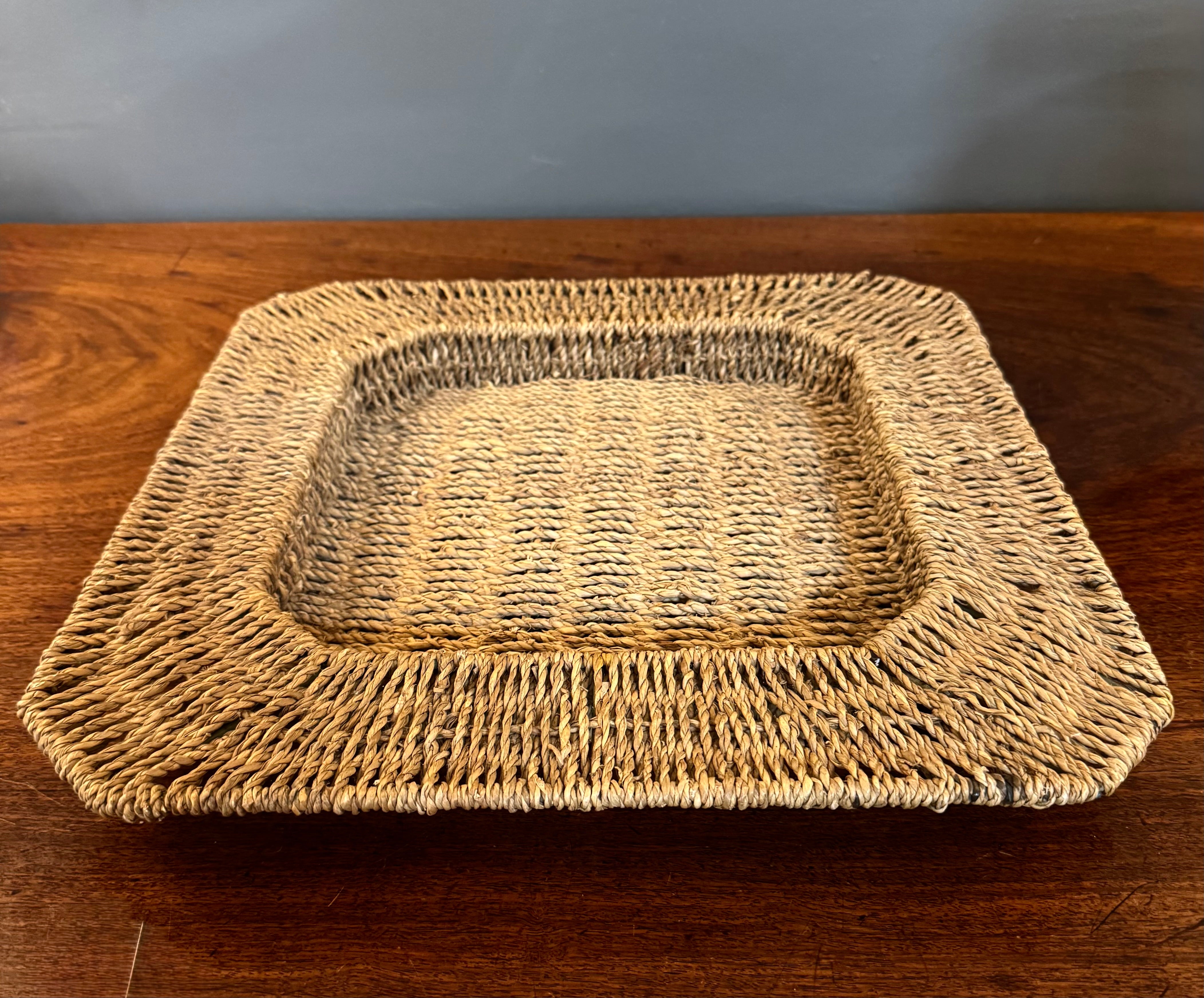 Natural Jute 15-1/4" Tray