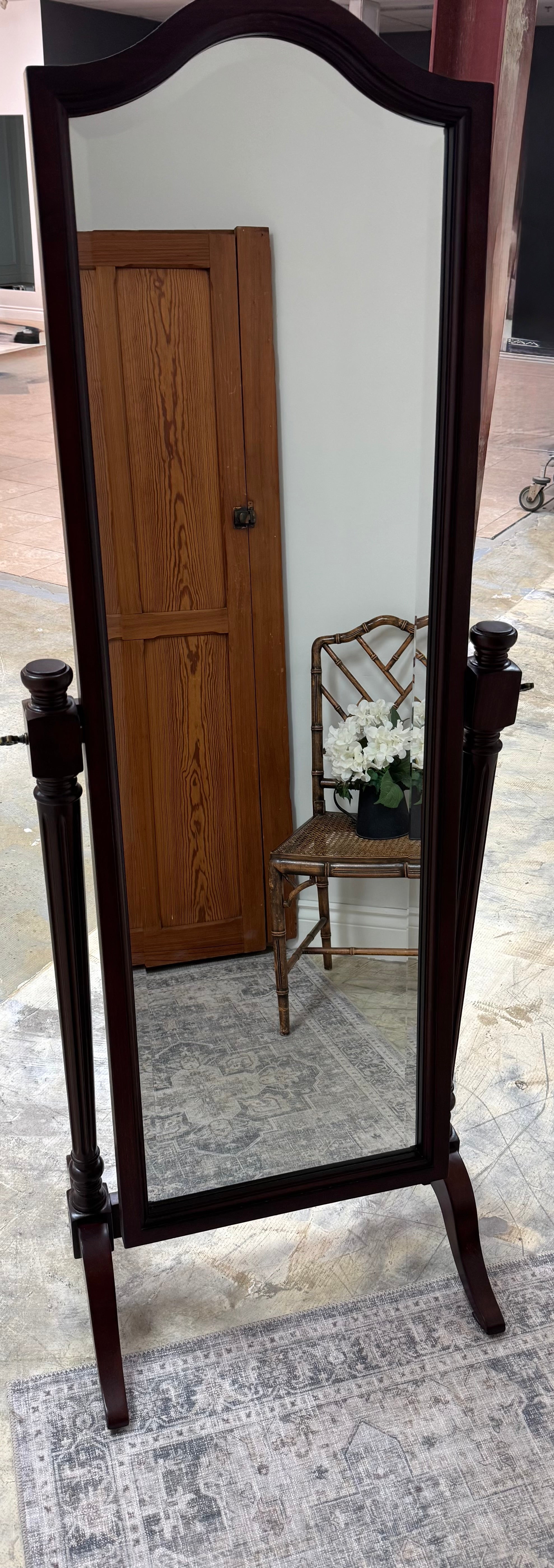 BOMBAY Tilting Cheval Mirror
