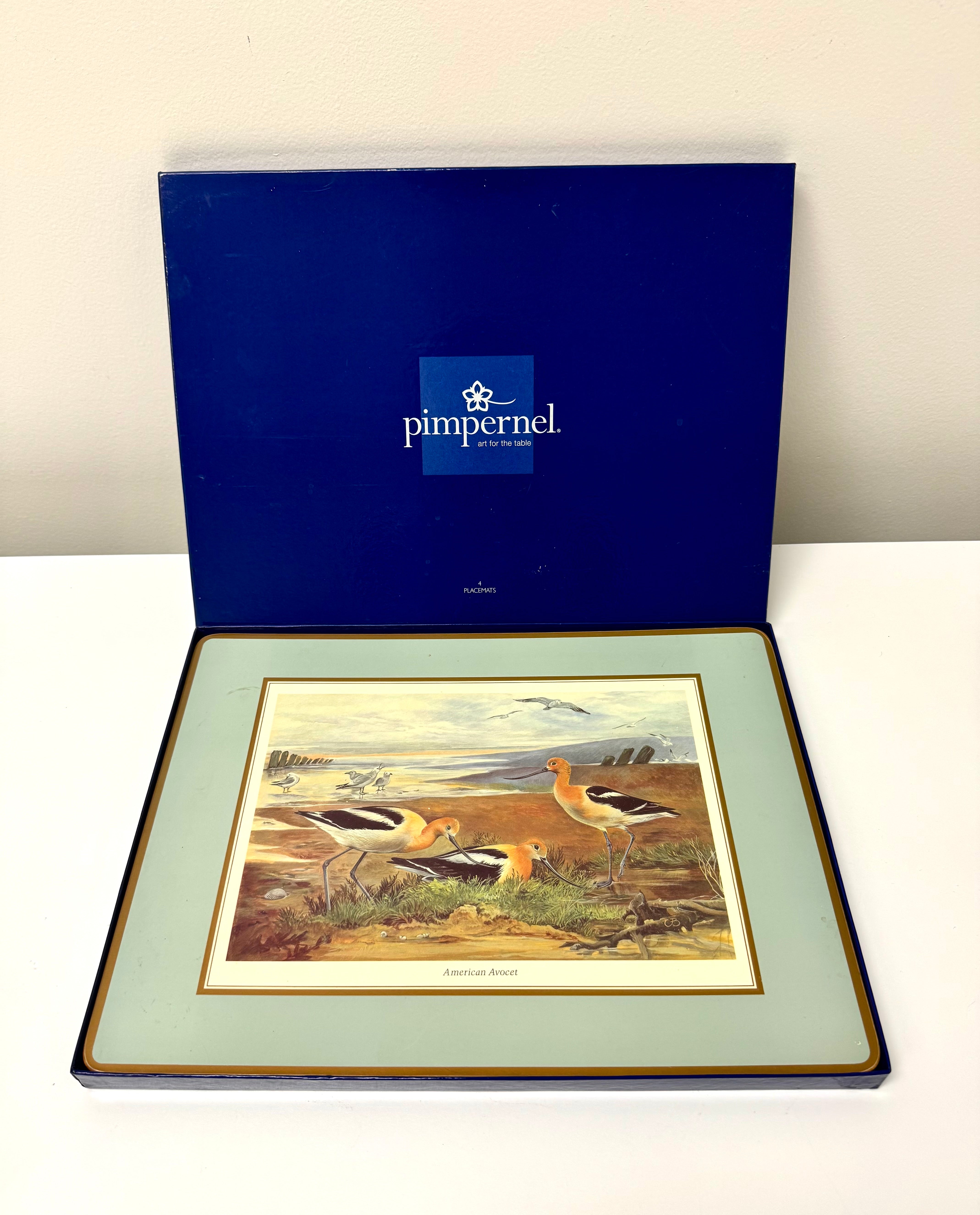 PIMPERNEL 'Birds of New York' Placemats Set of 4