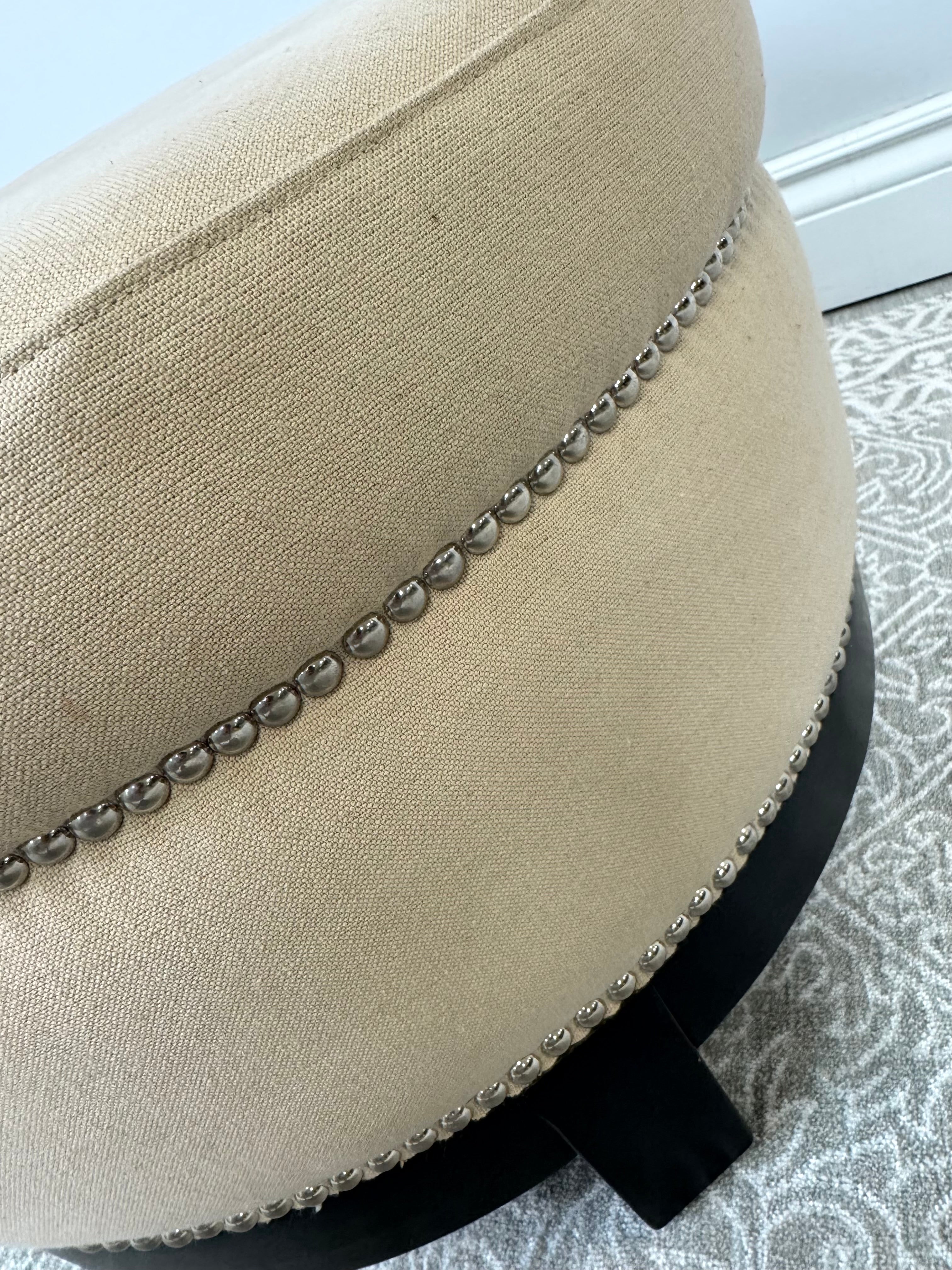 Light Tan Ottoman