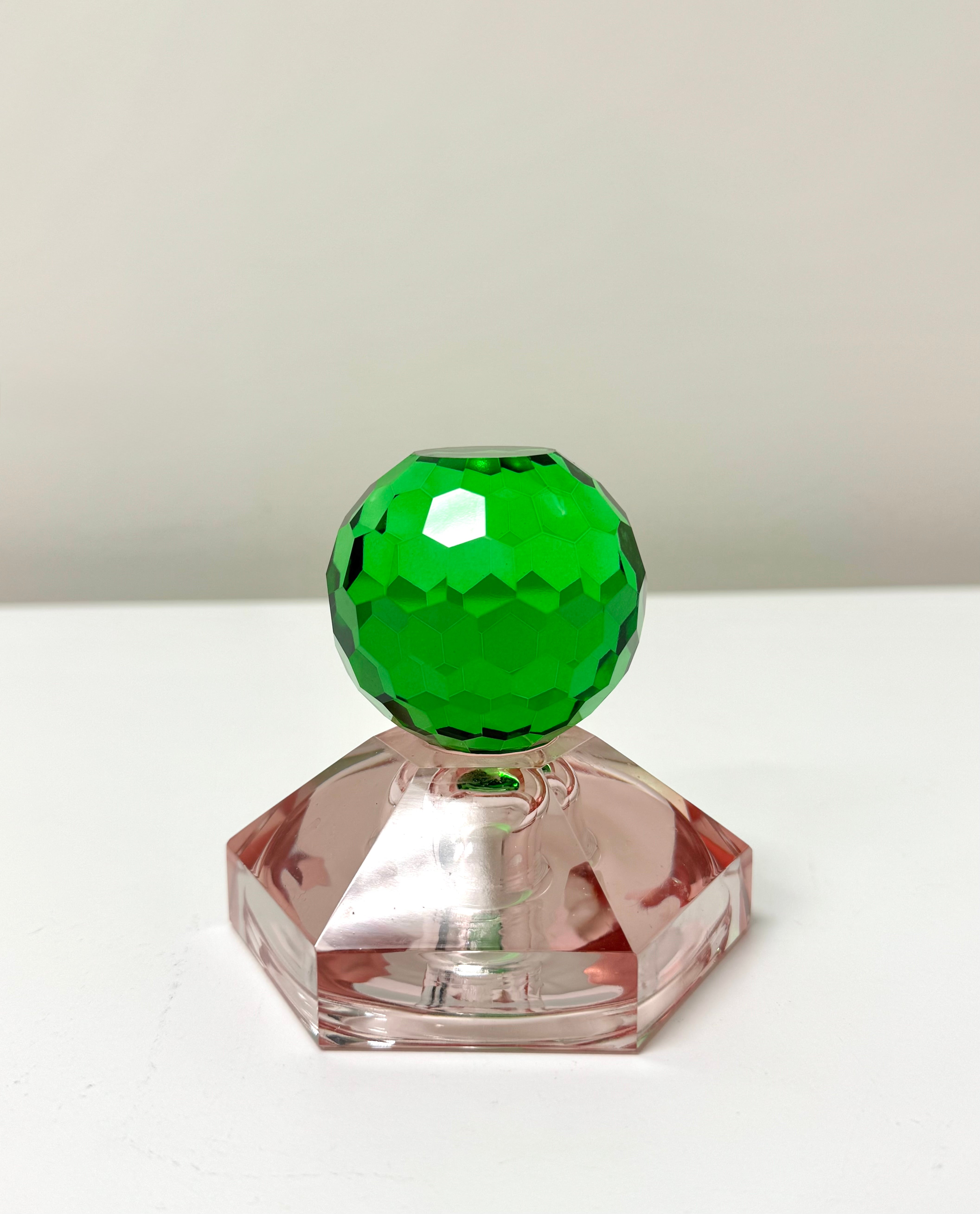 ANTHROPOLOGIE Faceted Crystal Ornament