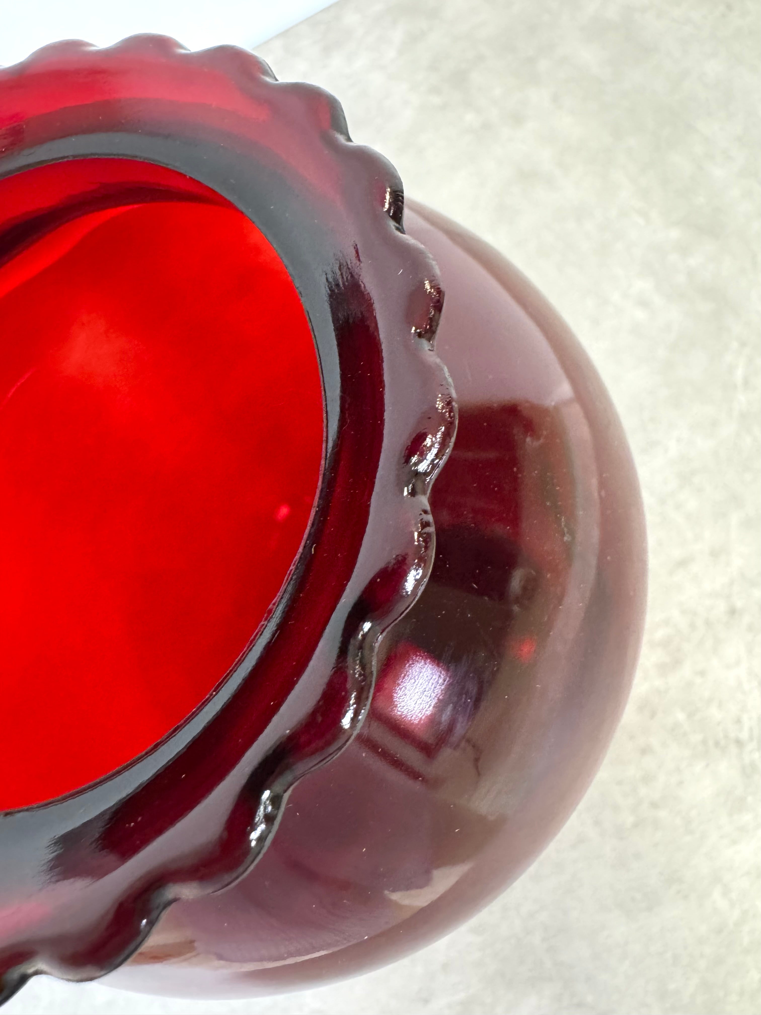 Vintage Royal Ruby Vase