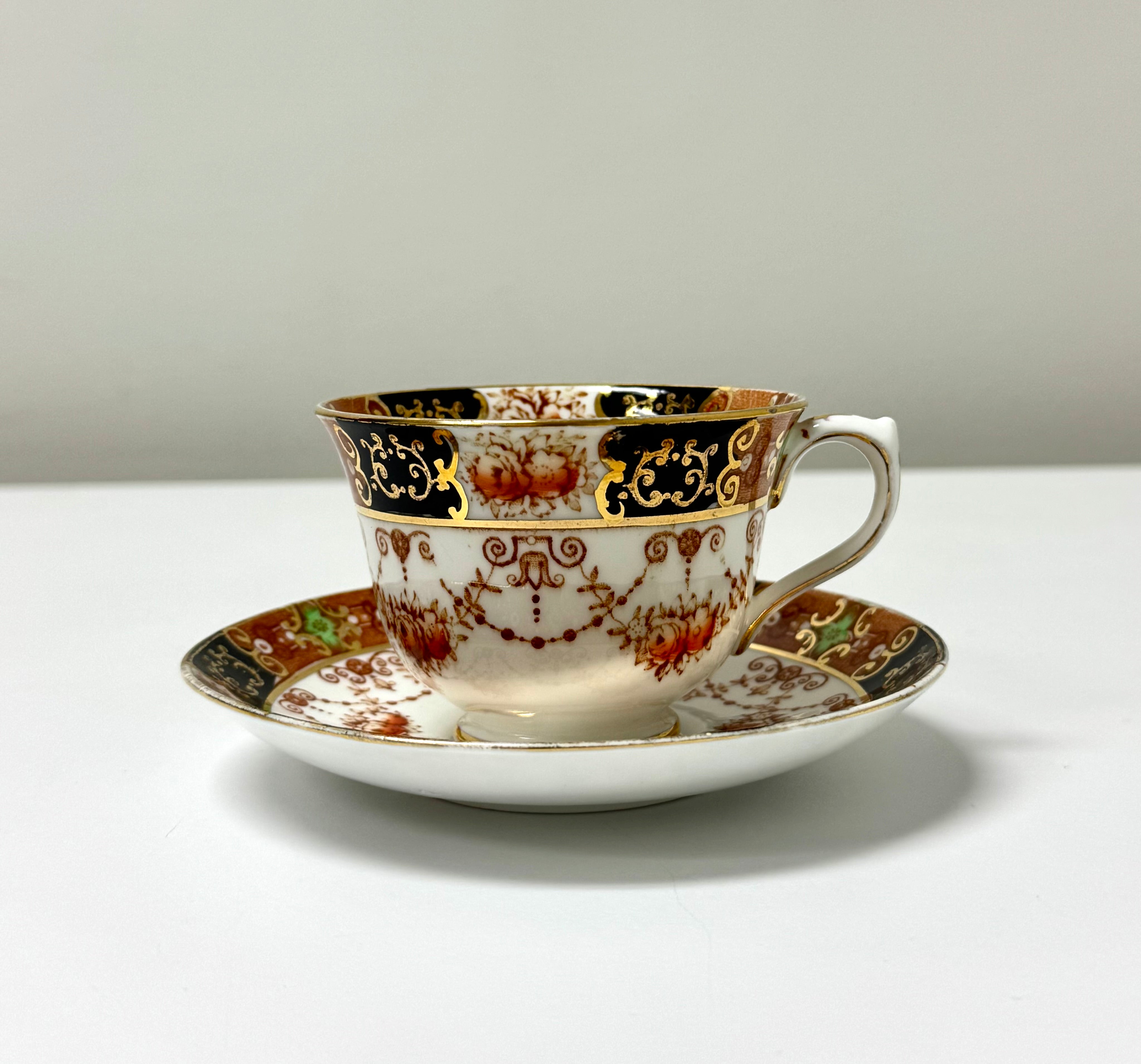 ROYAL ALBERT Imari Style Cup & Saucer