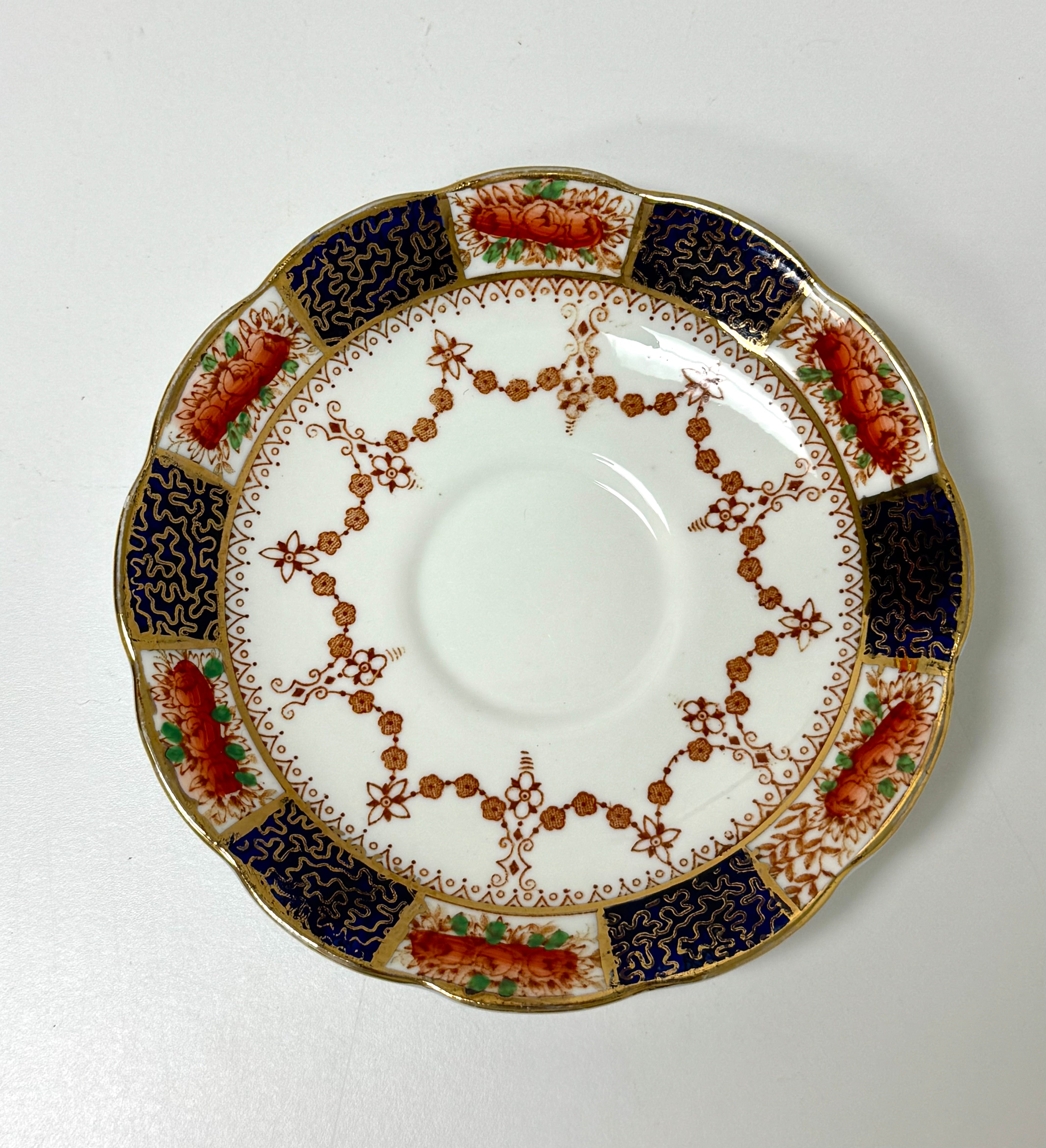 BELL CHINA Imari Style Cup & Saucer