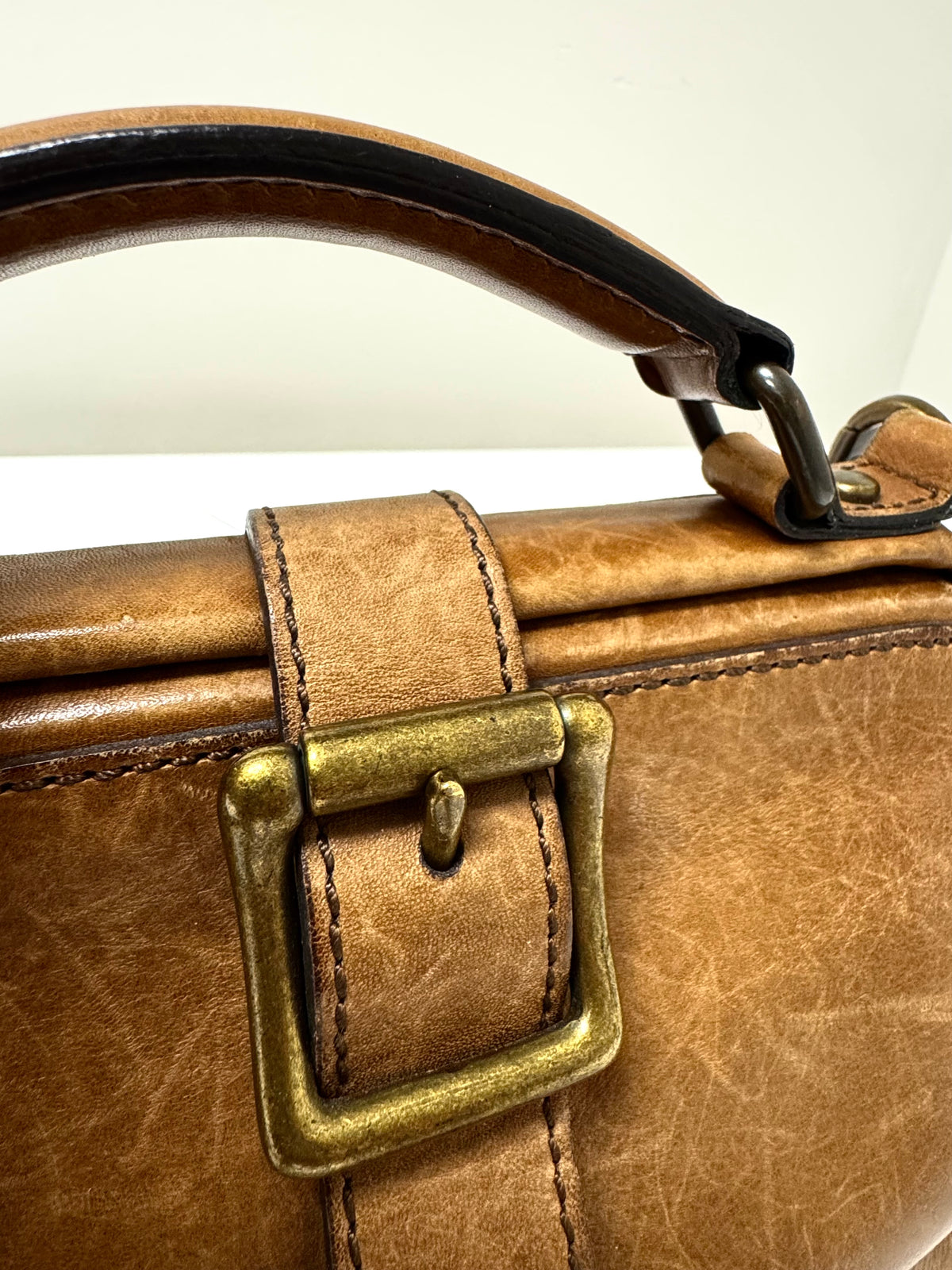 FOSSIL Vintage Revival 'Frame' Satchel